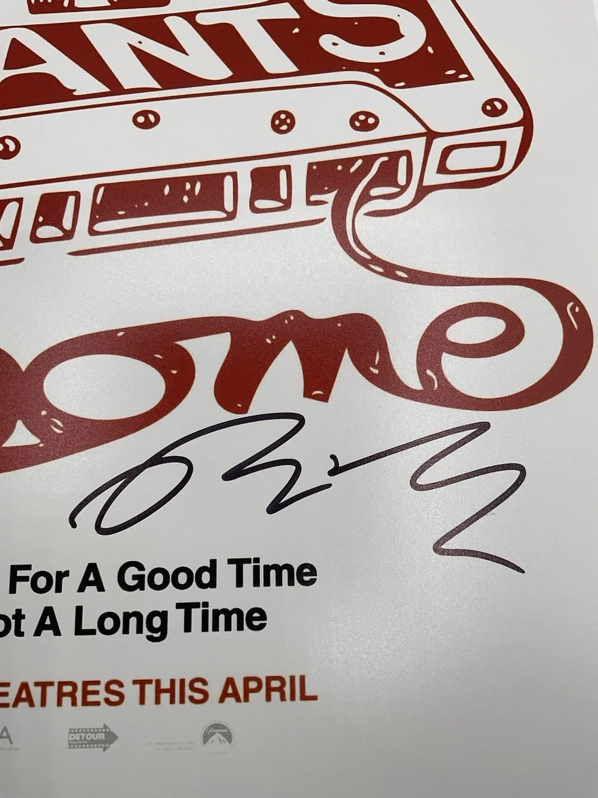 Richard Linklater — Richard Linklater signed photo Everybody Wants Some signed 12x18 BAS Director, изображение 2