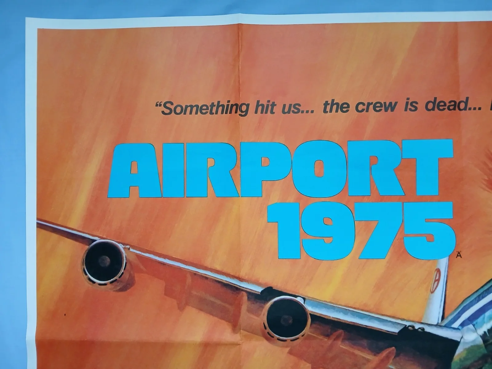 AIRPORT 1975 (1974) original UK quad poster - Charlton Heston, Karen Black, изображение 2
