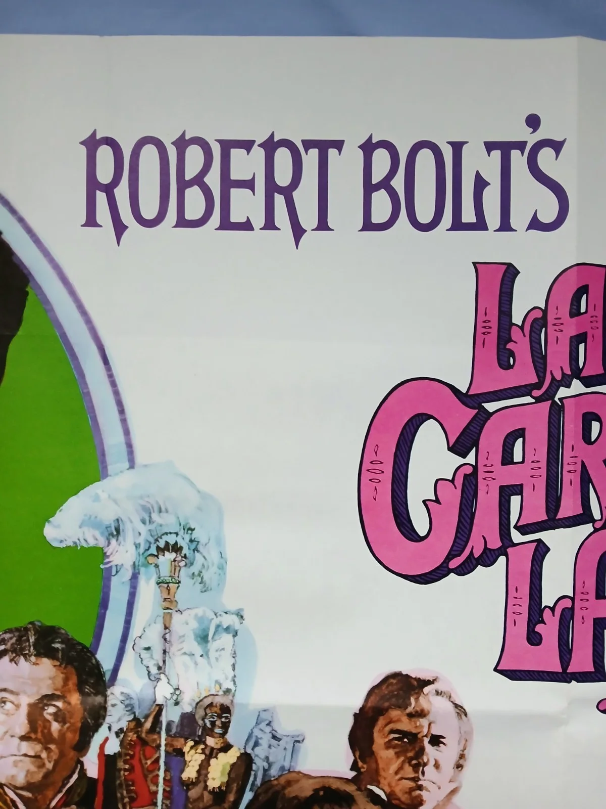 LADY CAROLINE LAMB (1973) excellent cond original UK quad poster - Sarah Miles, изображение 4