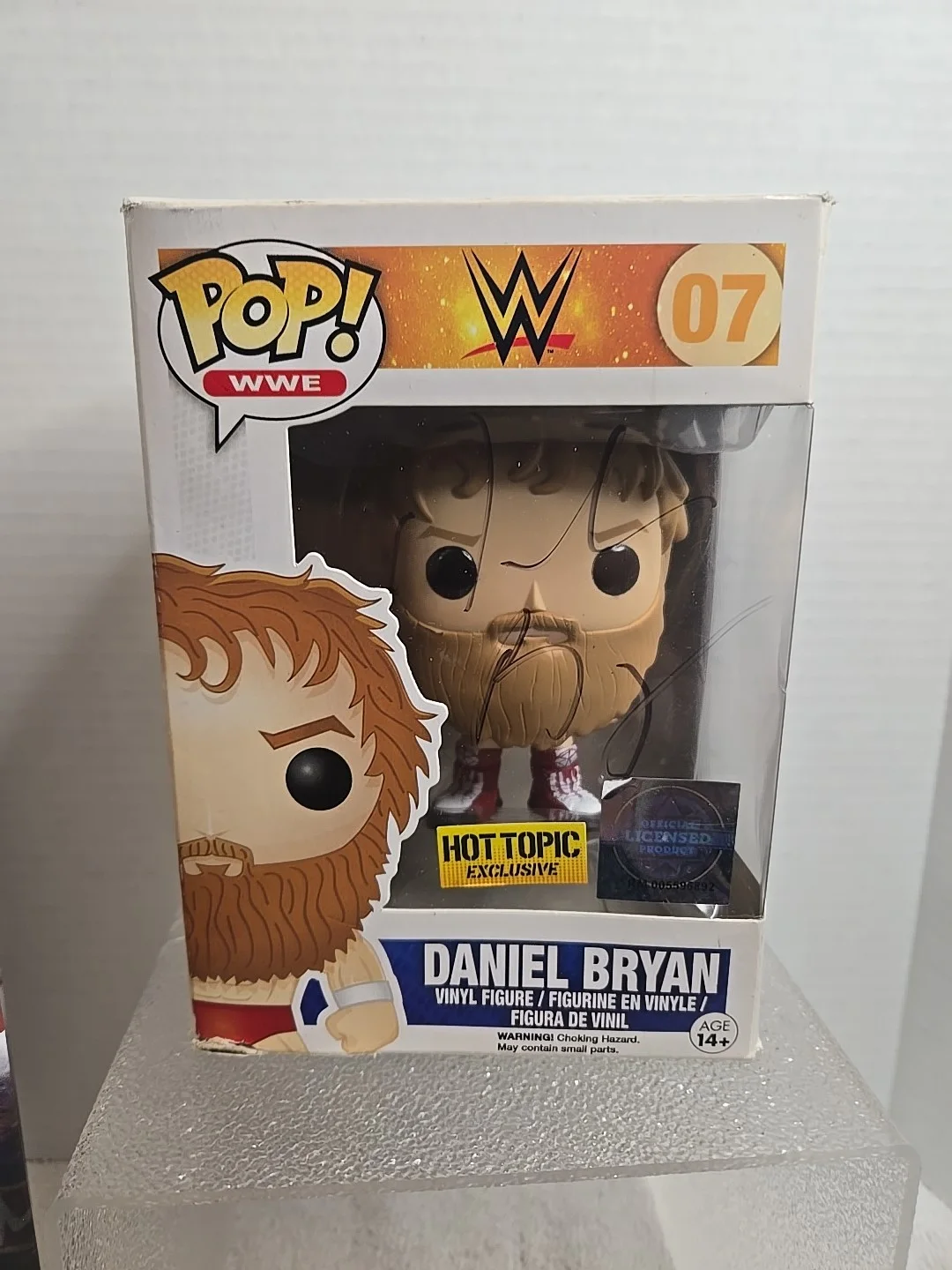 daniel bryan autograph Funko And Book Signed At A Book Promo 2016, image 2