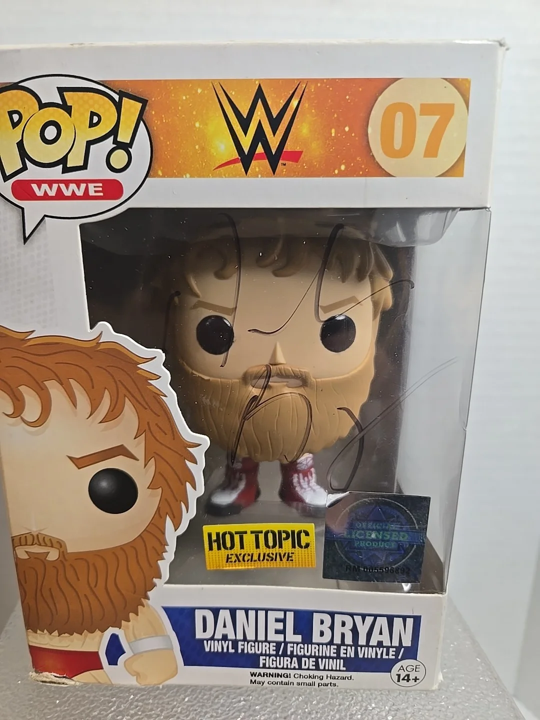 daniel bryan autograph Funko And Book Signed At A Book Promo 2016, image 3