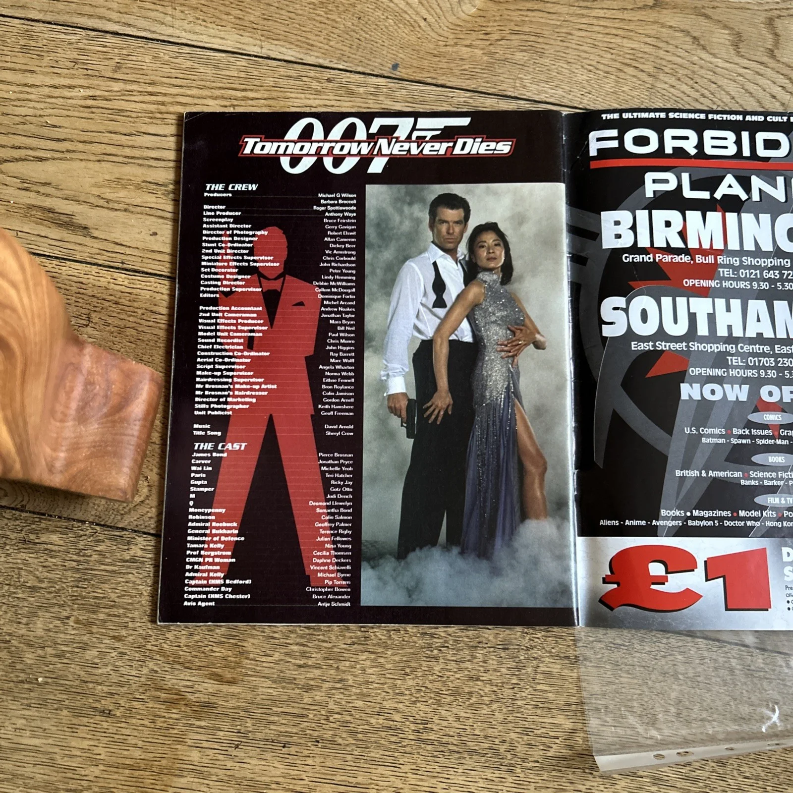 Souvenirmagazin GB 1997 | JAMES BOND 007 - TOMORROW NEVER DIES | Pierce Brosnan, изображение 3
