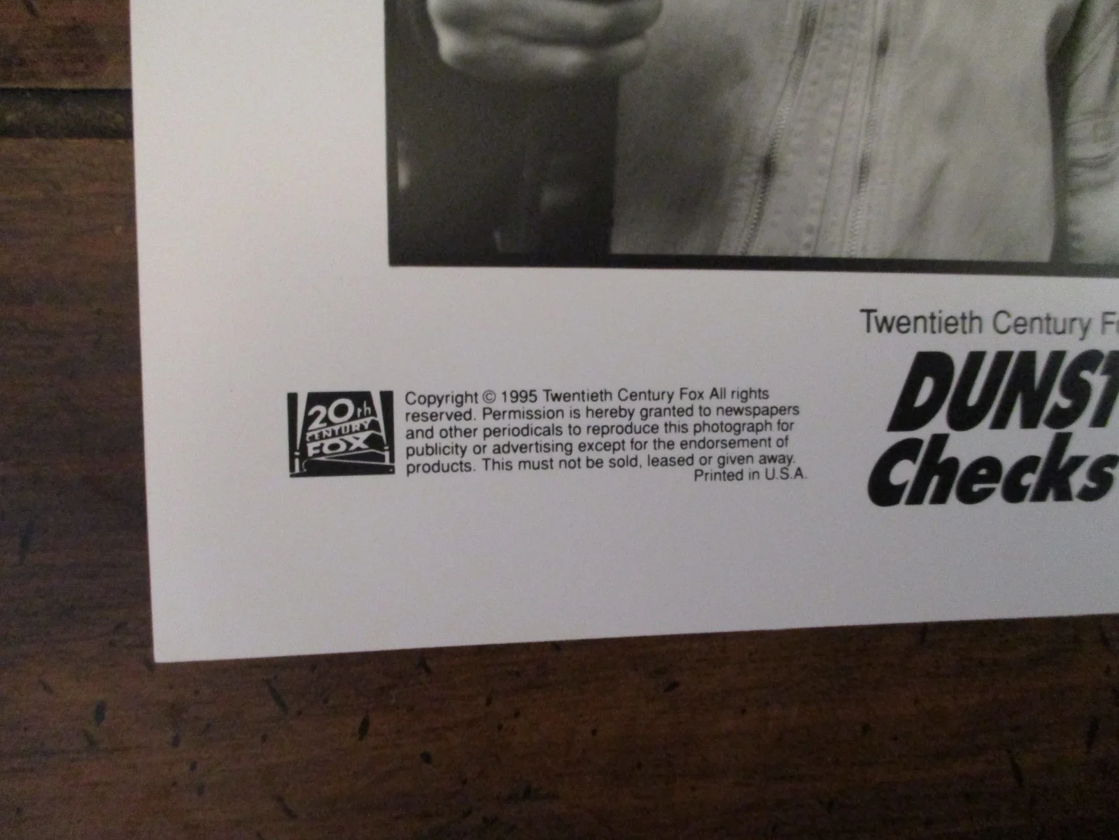 Jason Alexander/Paul Reubens/Faye Dunaway(DUNSTON CHECKS IN)1996 8 x 10 BW Photo, изображение 3