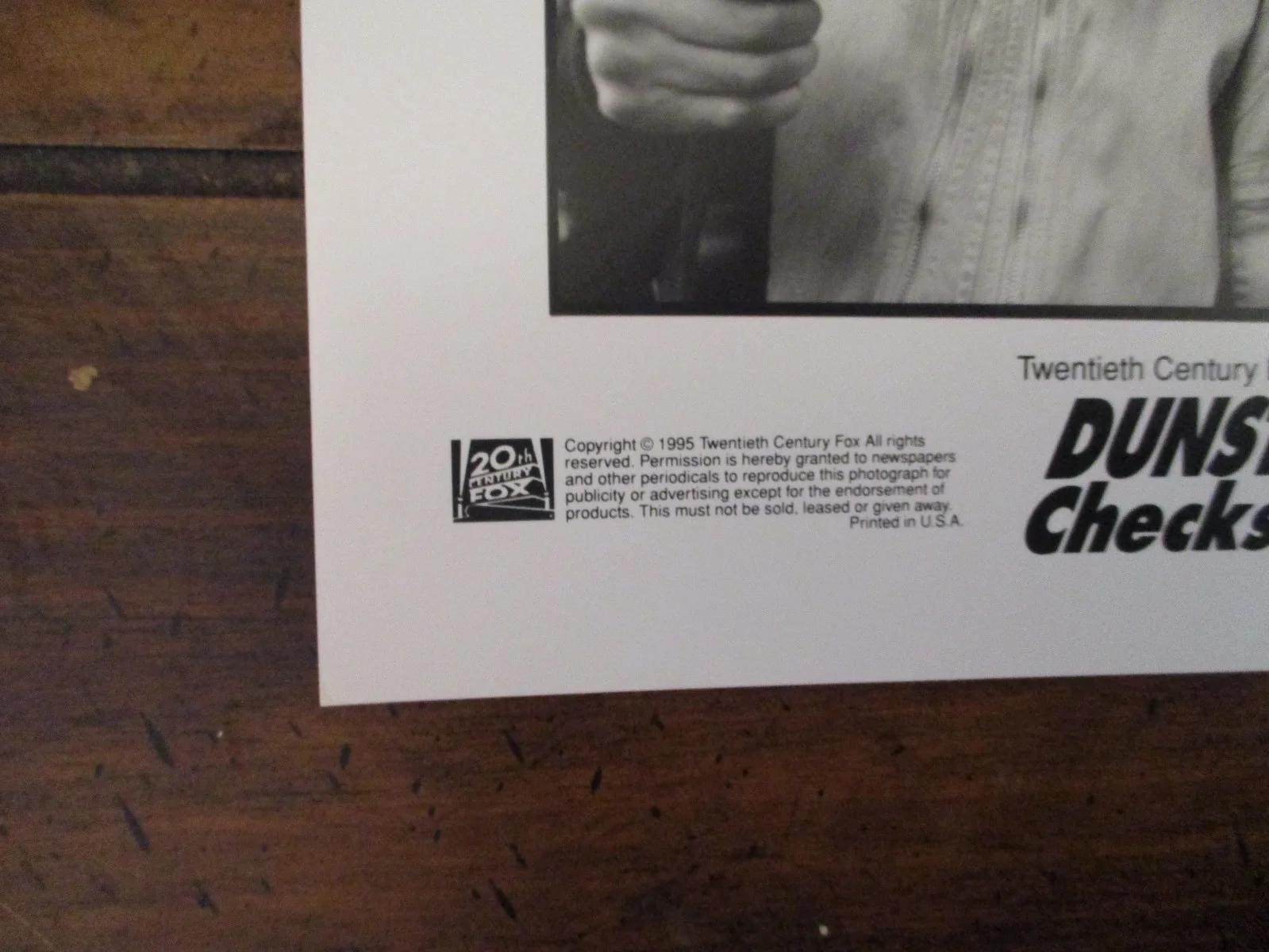 Paul Reubens/Faye Dunaway/Jason Alexander(DUNSTON CHECKS IN)1996 8 x 10 BW Photo, изображение 3