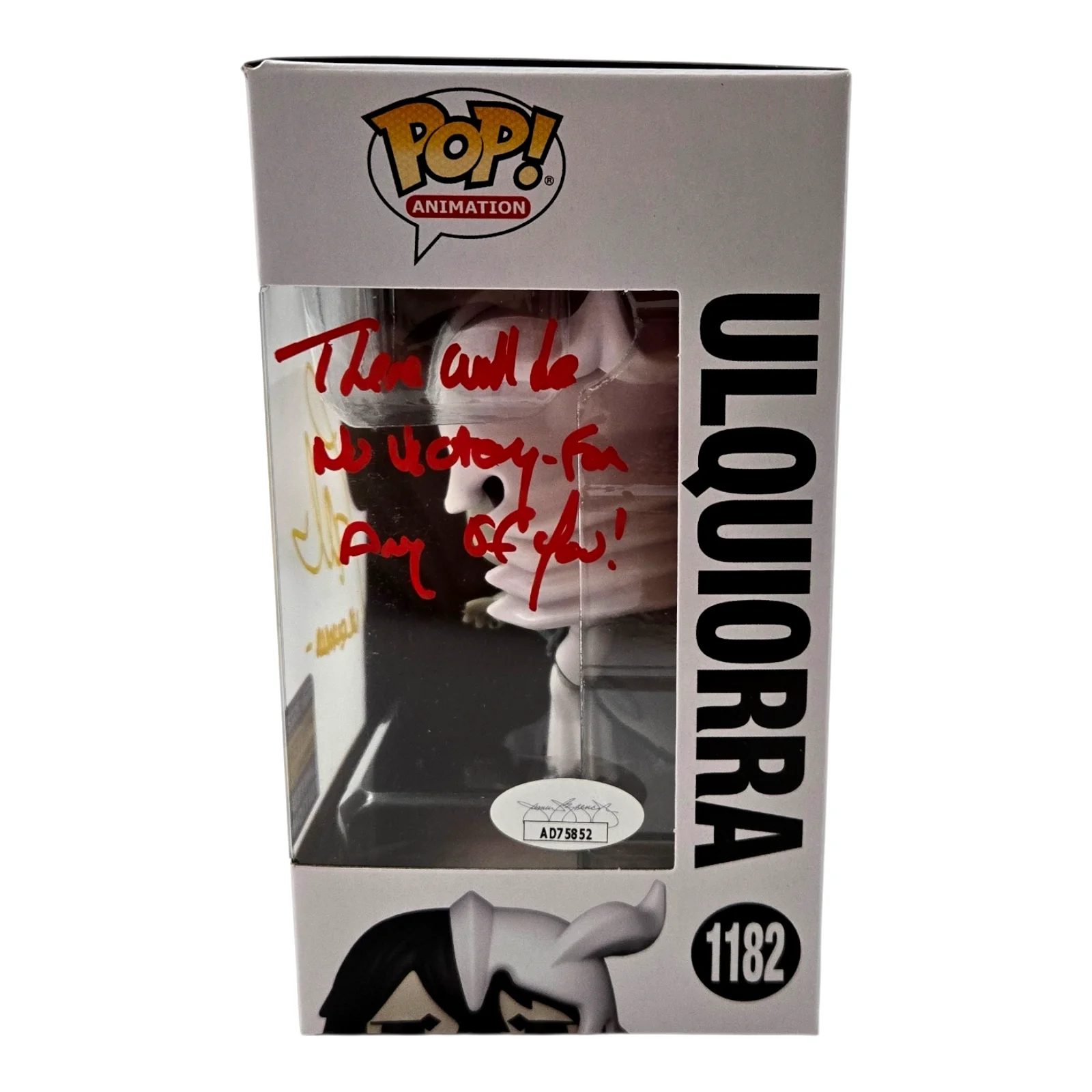 Tony Oliver — Bleach Ulquiorra Signed Funko Pop Tony Oliver Autograph #1182 Anime JSA COA 852, image 2