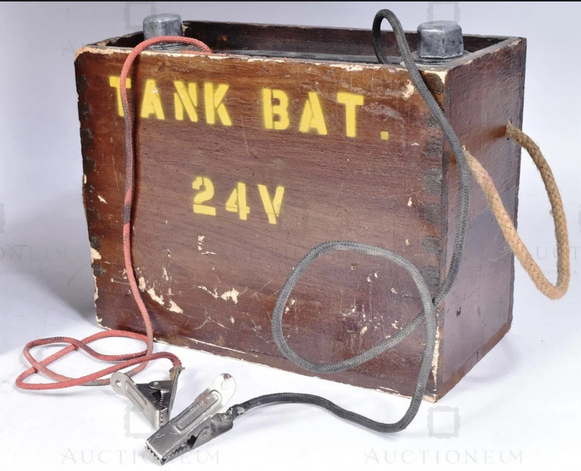 ‘Allo ‘Allo! Screen-Used Coffin & Tank Battery Prop – S8E1 Arousing Suspicion, image 5