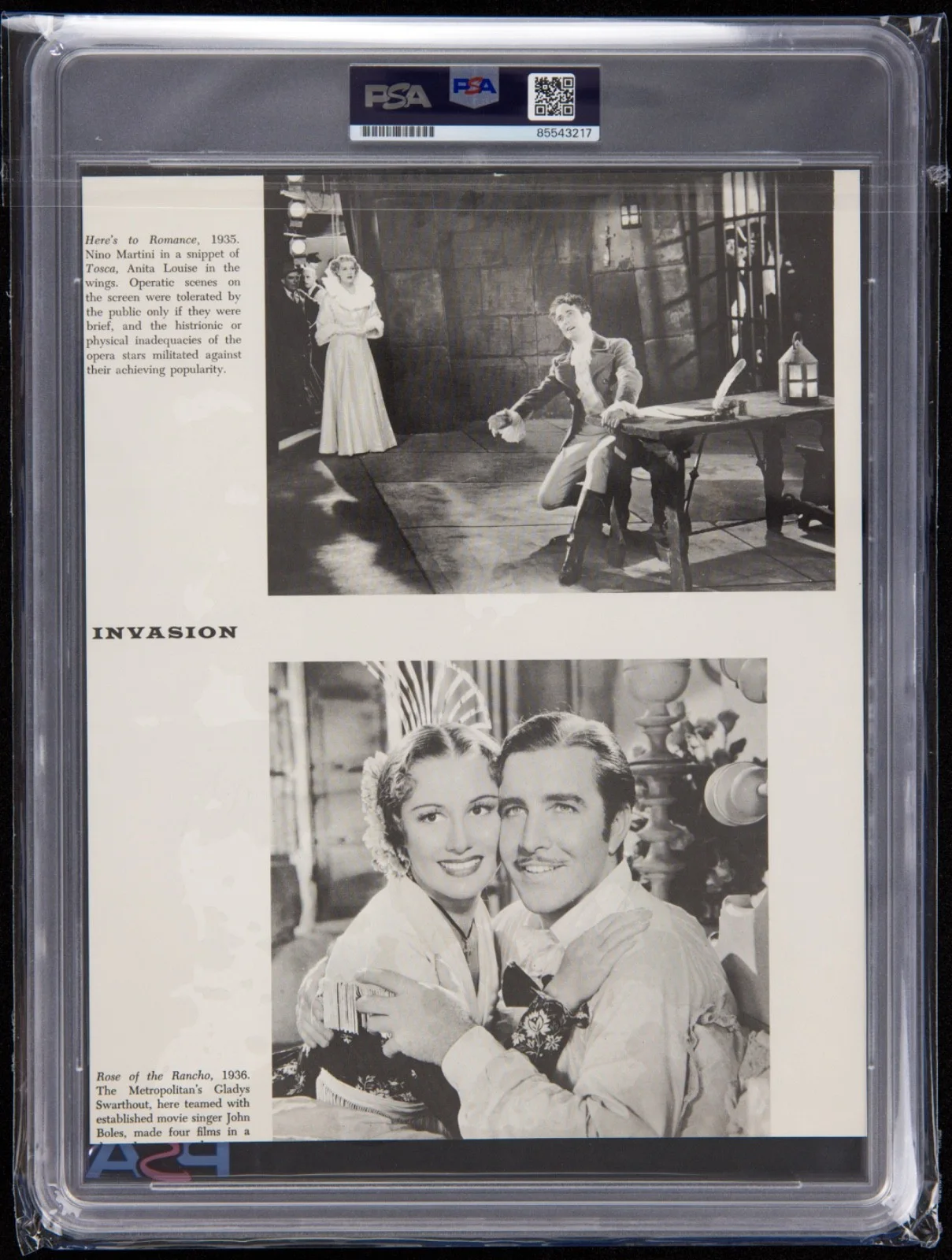 Fred Astaire — Fred Astaire Signed Magazine Page (PSA) Carefree Dancing Photo w/ Ginger Rogers, image 2