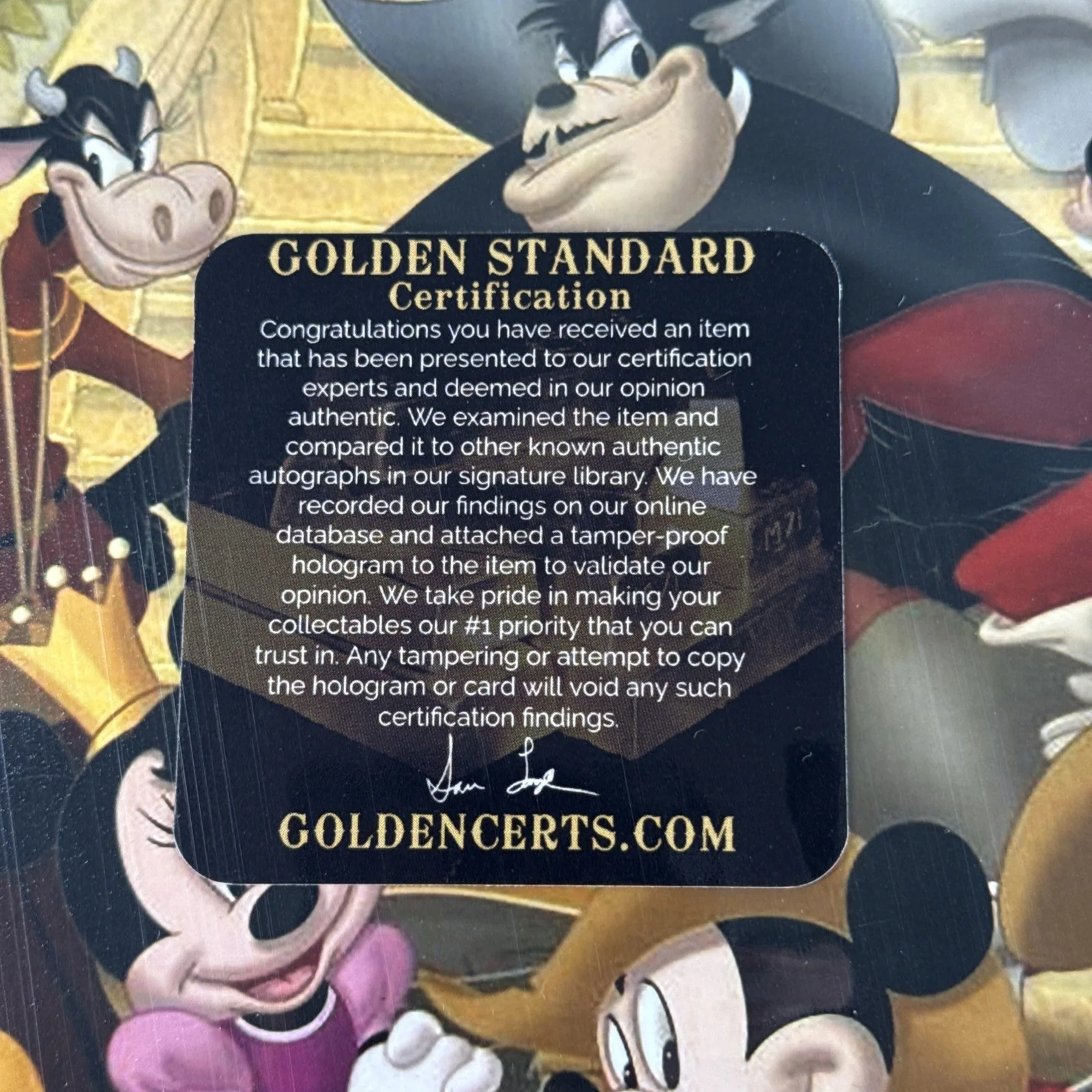 Jim Cummings — Jim Cummings Signed 8x10 Photo Mickey, Donald, Goofy, 3 Musketeers Disney w/COA, изображение 4