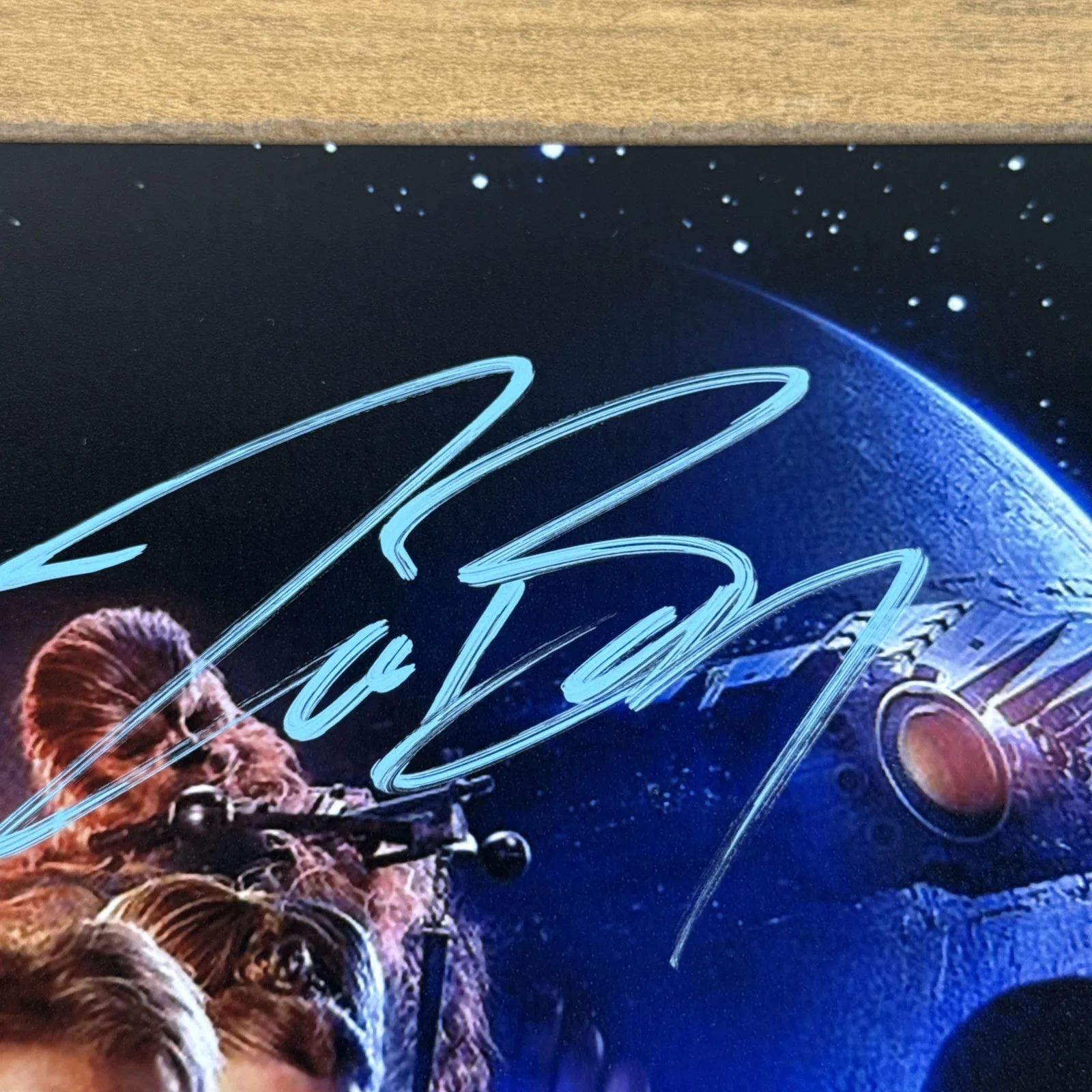 Daisy Ridley, John Boyega, Joonas Suotamo — Ridley, Boyega & Suotamo Star Wars The Force Awakens Signed Photo 8x10 w/COA, изображение 3