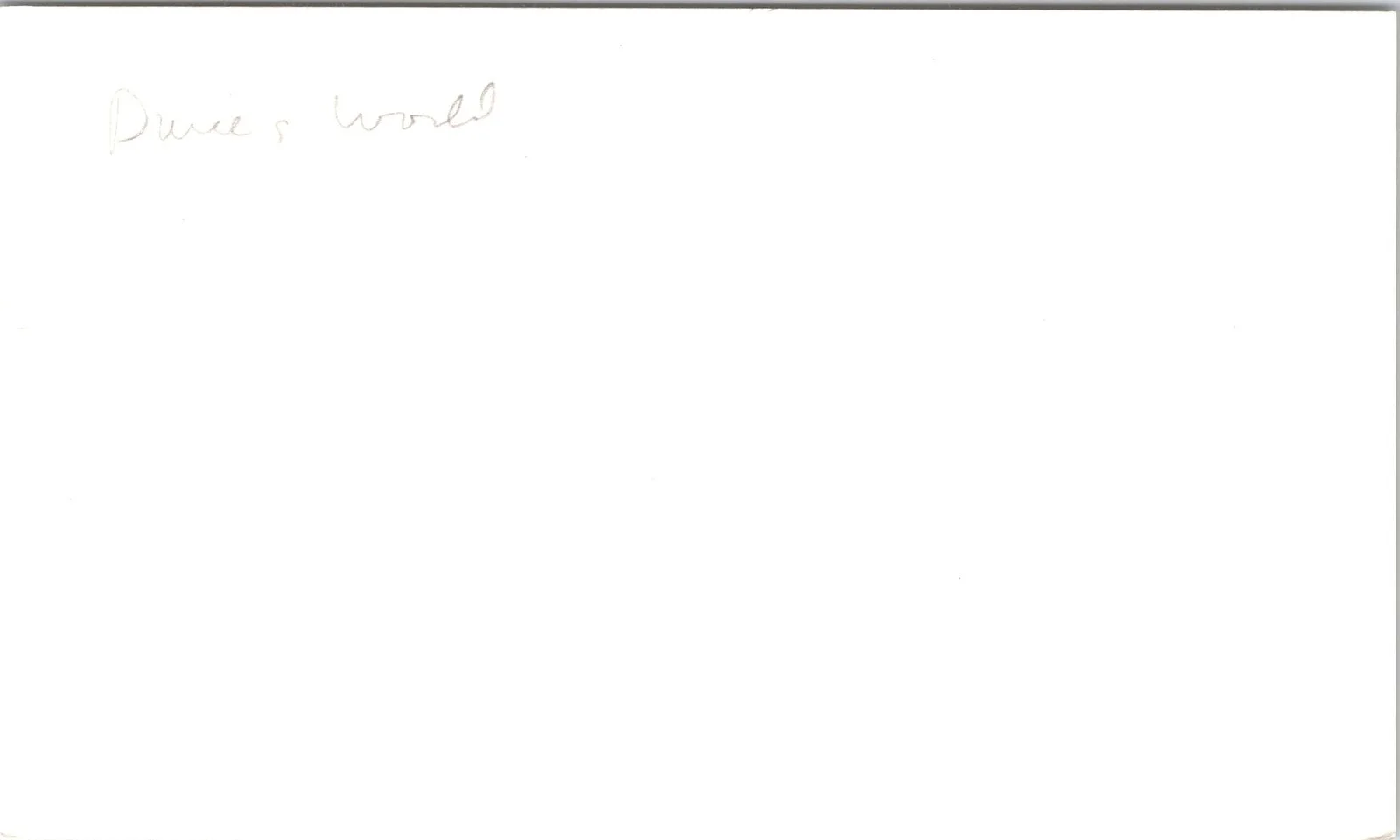 DeLane Matthews — DeLane Matthews Signed 3x5 Index Card Dave's World Autographed, image 2