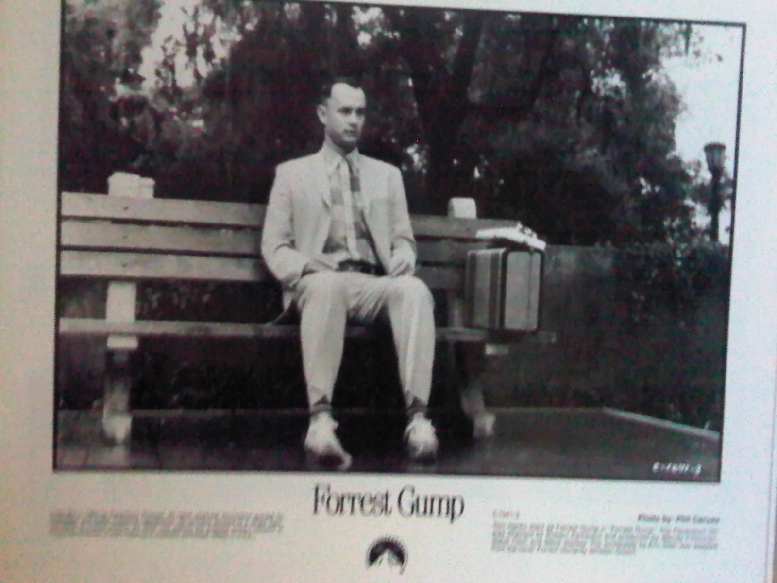 FORREST GUMP (1994) TOM HANKS Cinema Press Kit Information Pack FOREST GUMP, image 5