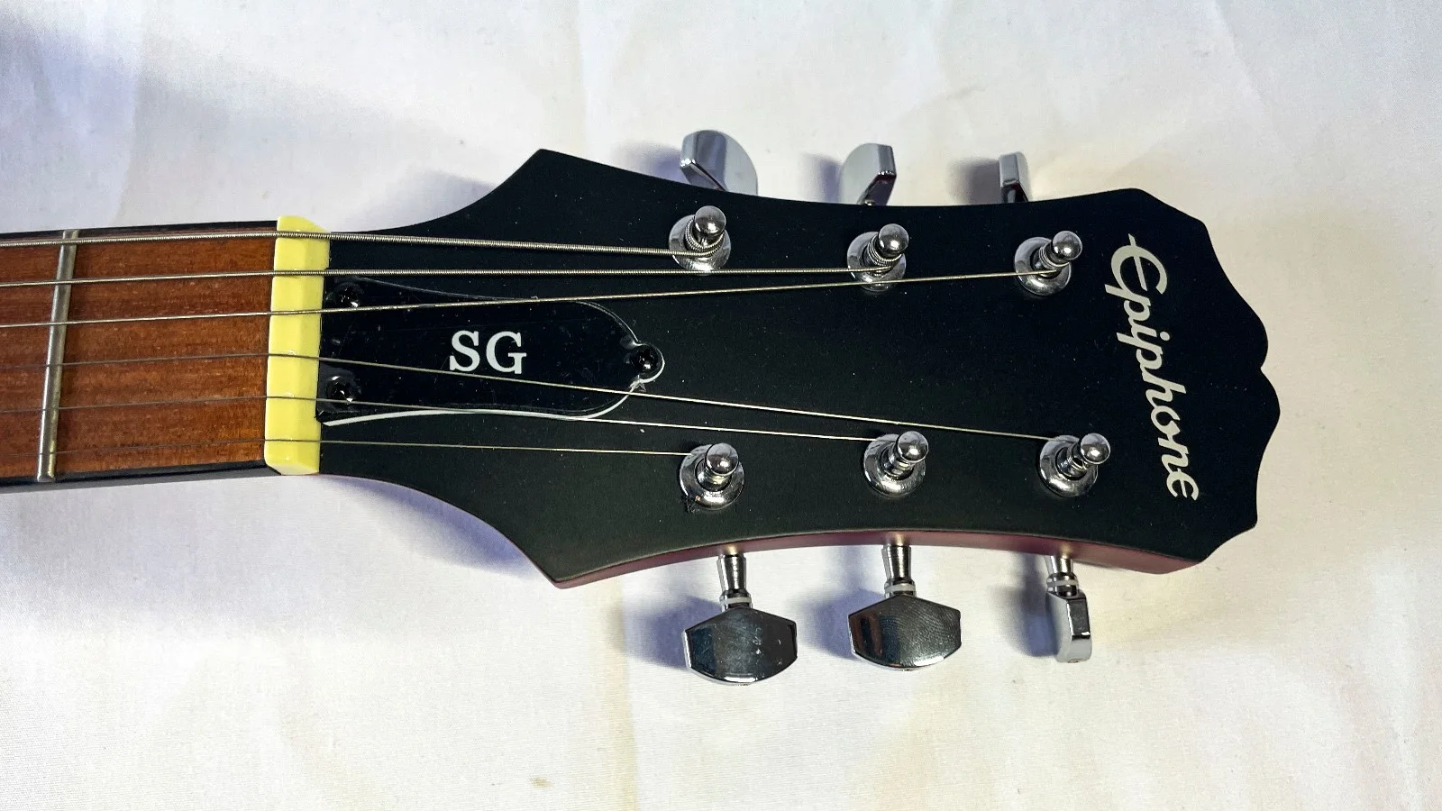 Kim Thayil SOUNDGARDEN Guitarist SIGNED ON BODY Epiphone SG Guitar PROOF JSA, image 5