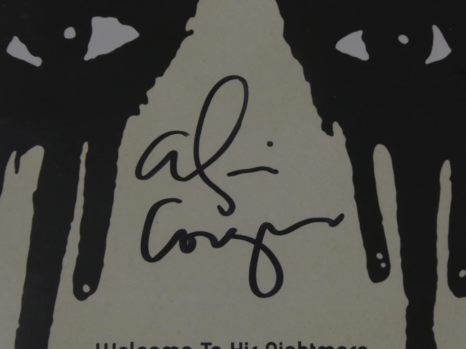 Alice Cooper Signed DVD Cover Super Duper Documentary Autographed JSA COA, image 3