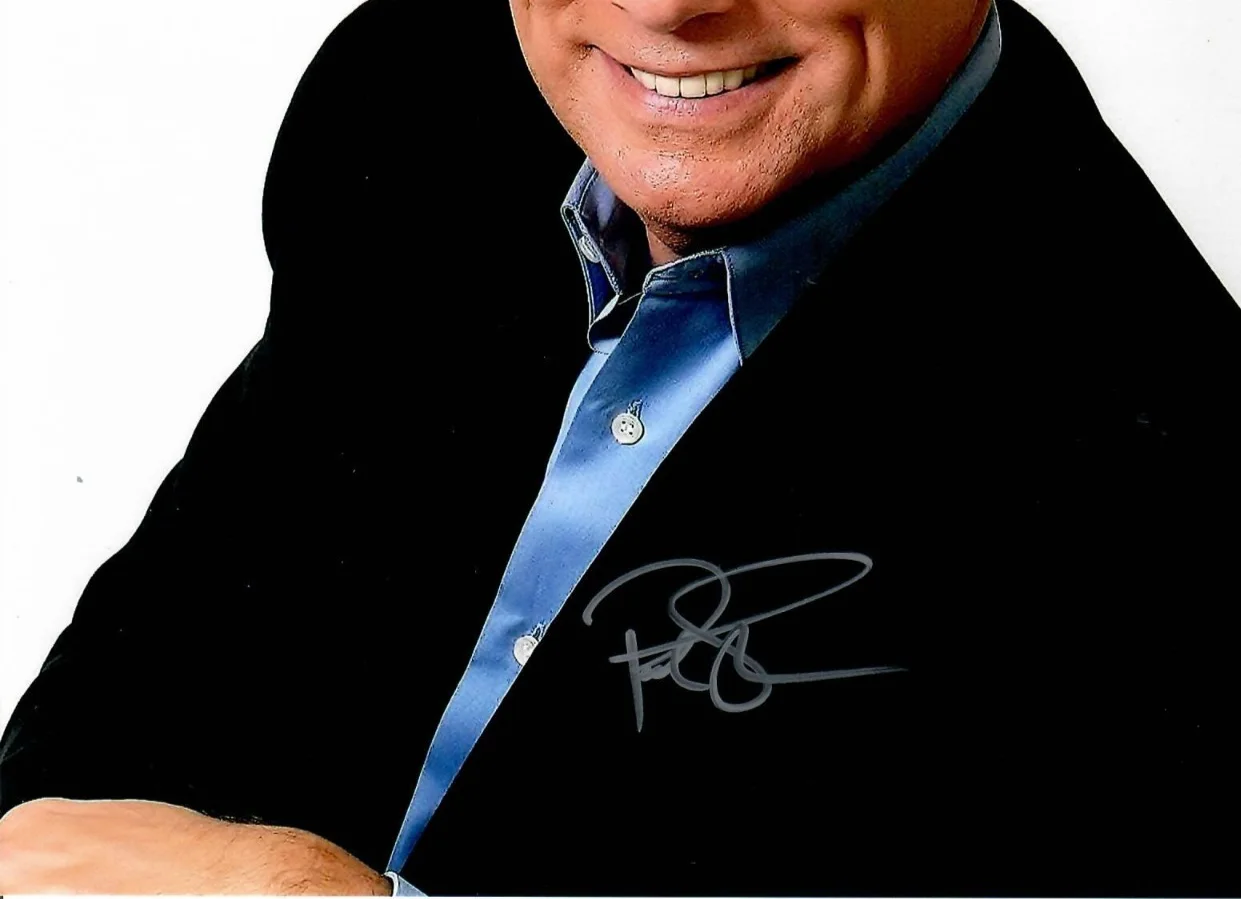 Pat Sajak — Pat Sajak Wheel Of Fortune TV Show Host Signed Autograph 8x10 Photo TTM COA, изображение 2