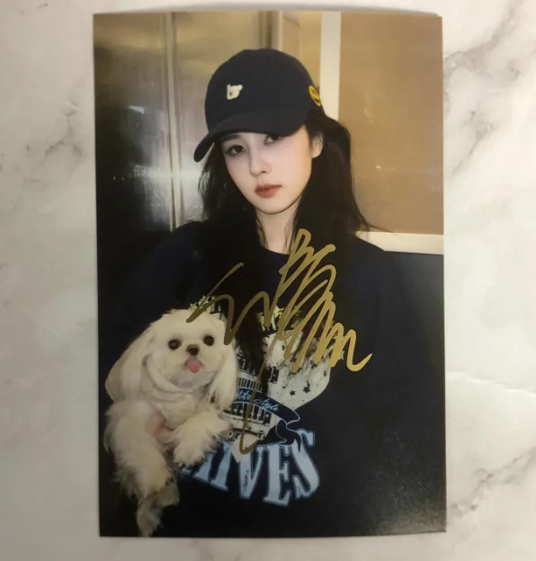 白鹿 Bailu Handwritten Signature Photo 6-Inch Set Photo, изображение 2