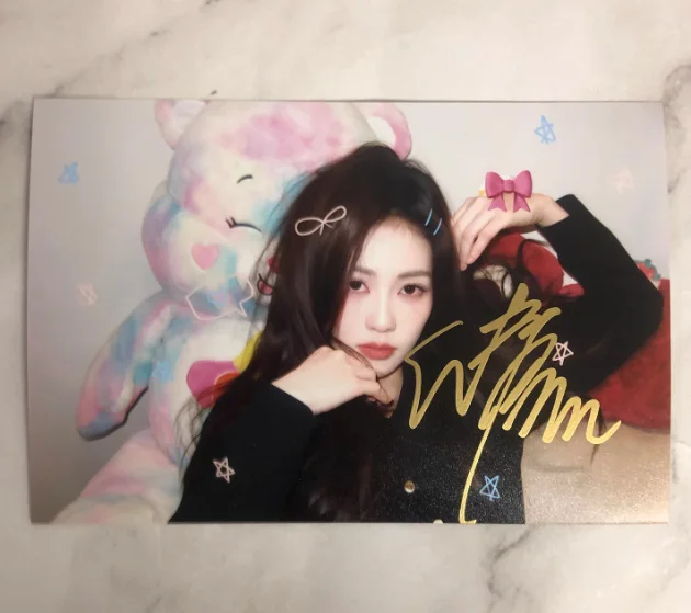 白鹿 Bailu Handwritten Signature Photo 6-Inch Set Photo, изображение 3