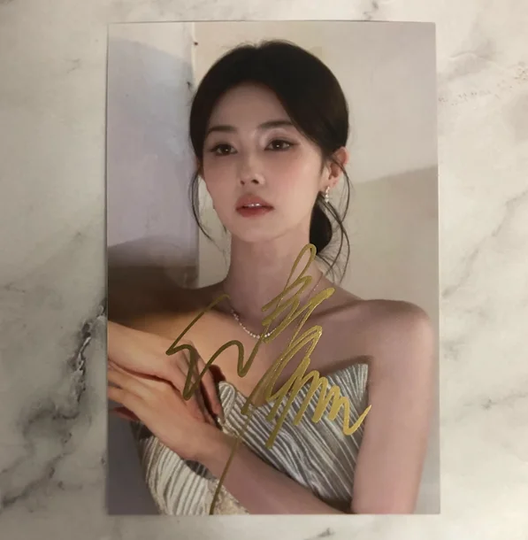 白鹿 Bailu Handwritten Signature Photo 6-Inch Set Photo, изображение 4