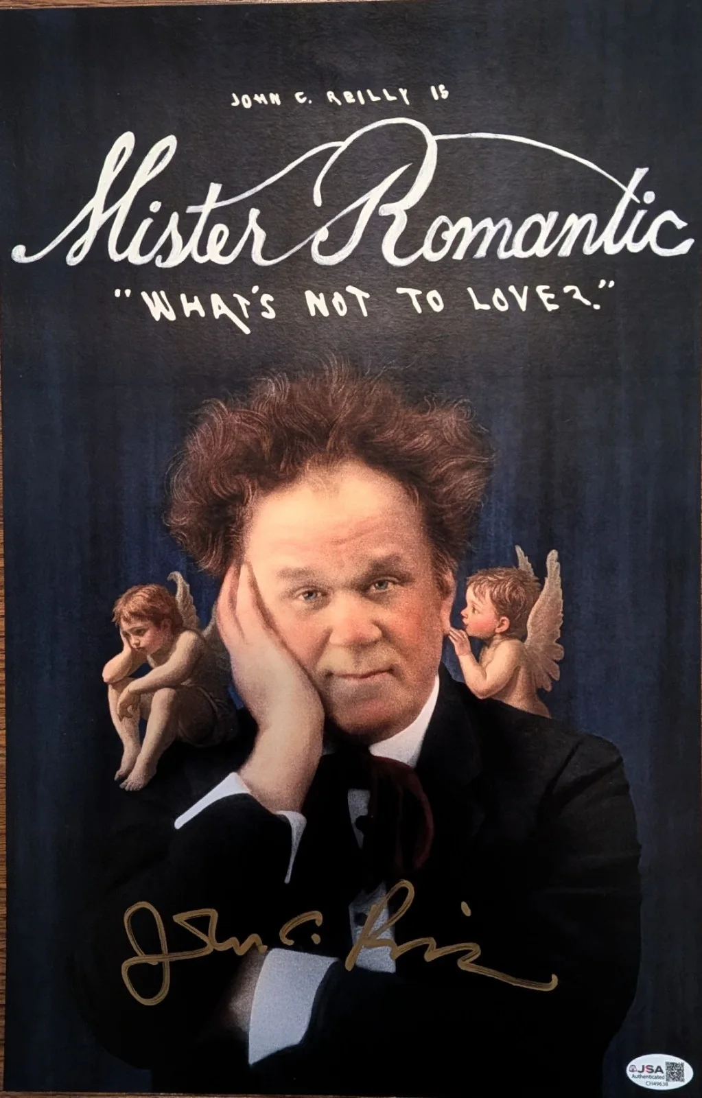 John C Reilly — John C Reilly Signed Mister Romantic 11x17 Poster Autographed JSA COA Actor