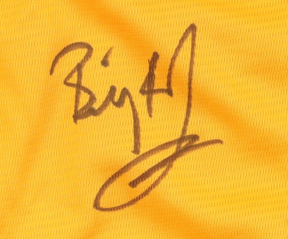 Billy Bob Thornton / Coach Morris Buttermaker — Billy Bob Thornton (Coach Buttermaker) Signed Bad News Bears 05 Jersey (JSA COA), image 2