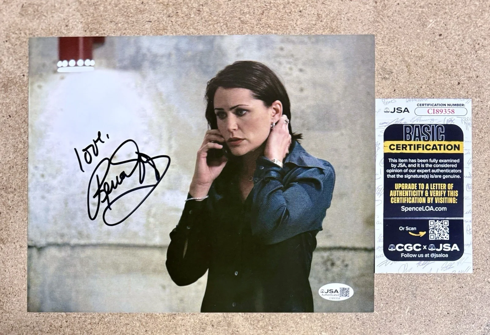 Rena Sofer — Rena Sofer Signed “24” Marilyn Bauer 8x10 Photo JSA COA – Autographed