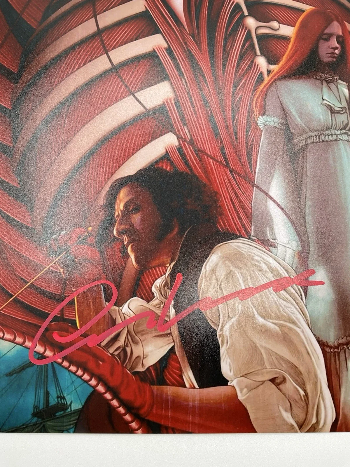 Oscar Isaac — Oscar Isaac signed photo BAS Frankenstein signed 12x18 Oscar Isaac autographed, image 2