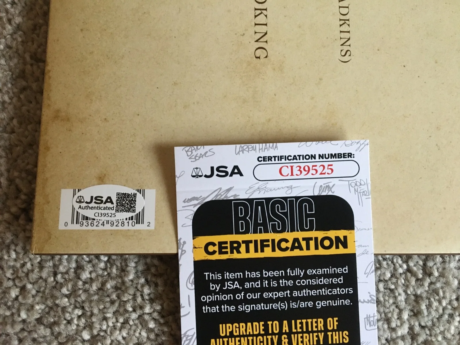 Loaded The Best of Blake Shelton Signed Vinyl Record JSA COA AUTOGRAPH RARE, изображение 3