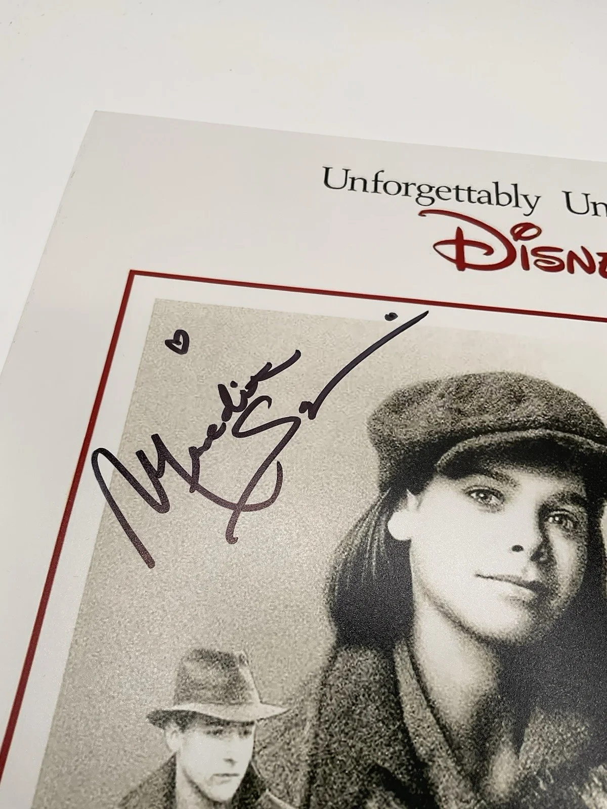 Meredith Salenger — Meredith Salenger signed photo BAS Journey of Natty Gann signed 12x18 Disney, изображение 2