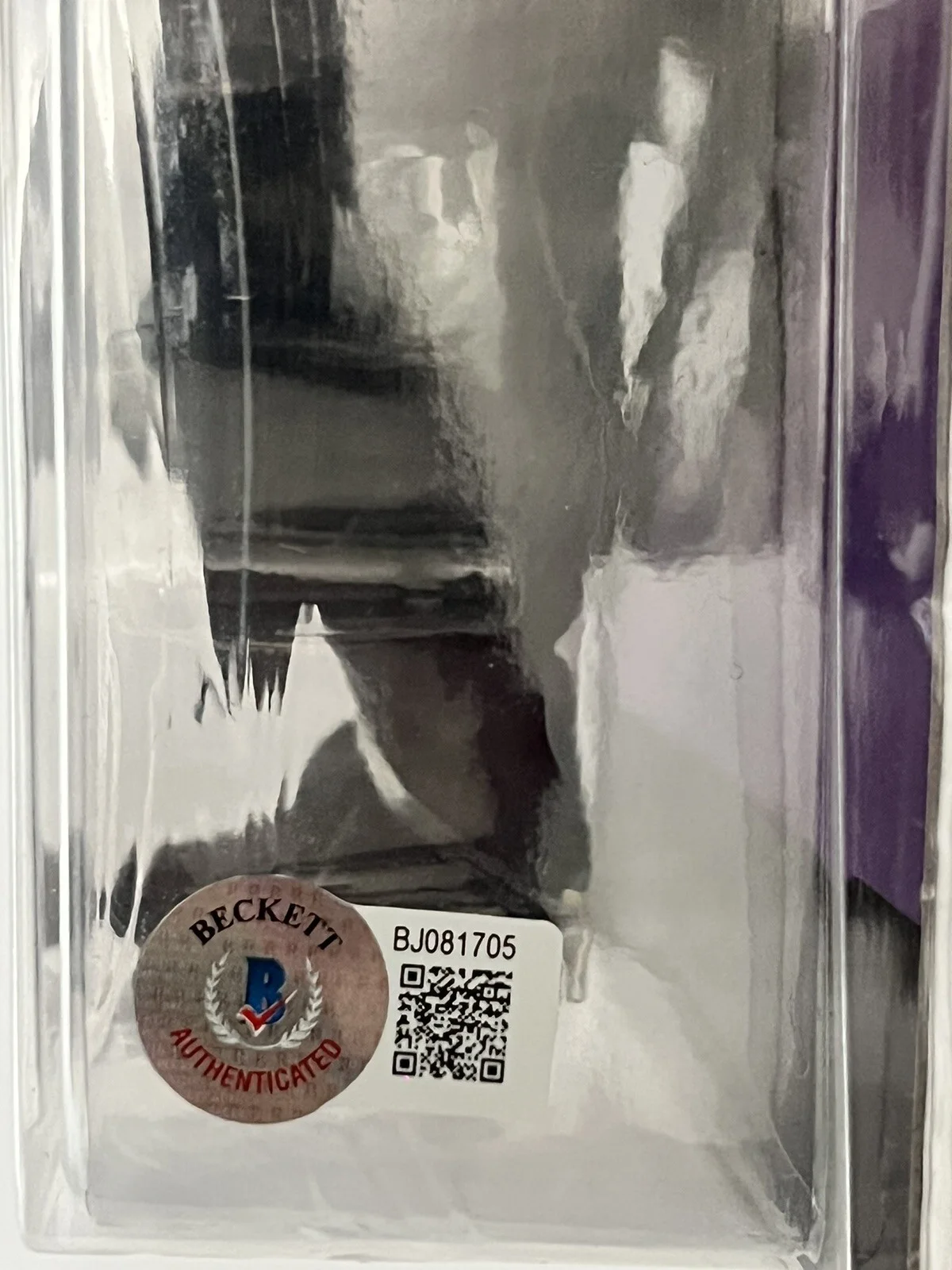 Mathew Lillard, Neve Campbell, Skeet Ulrich — MATHEW LILLARD NEVE CAMPBELL SKEET ULRICH SIGNED SCREAM GHOSTFACE FIGURE BECKETT, изображение 3