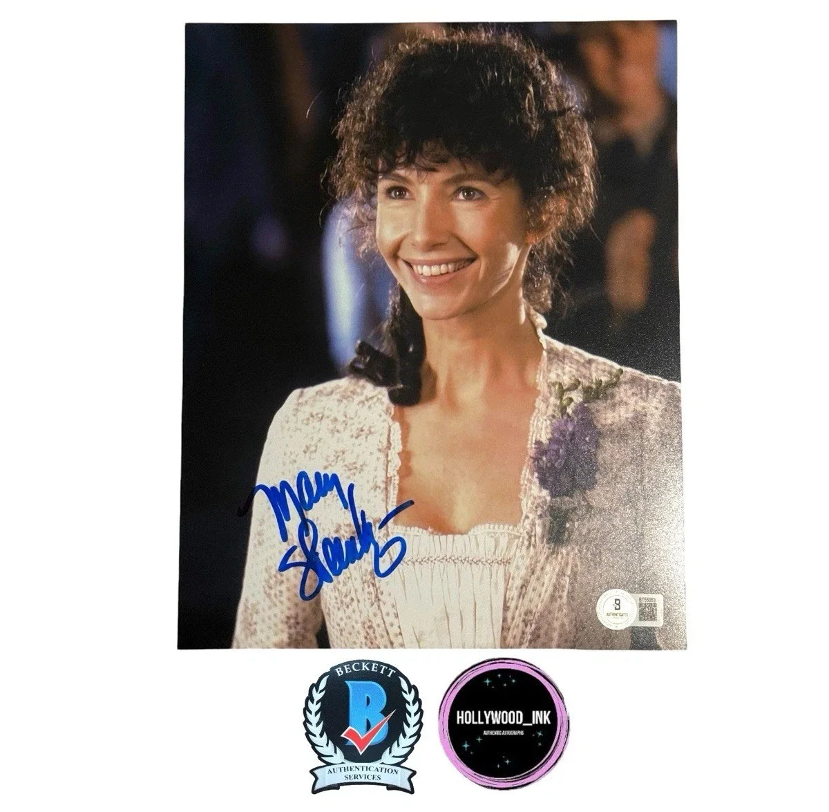 Mary Steenburgen — MARY STEENBURGEN SIGNED 8x10 PHOTO BACK TO THE FUTURE PART III BECKETT BT55353