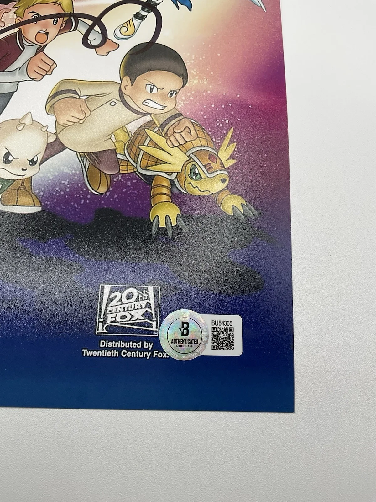 Mamoru Hosoda — Mamoru Hosoda signed photo BAS Digimon signed 12x18 Japanese Anime Director auto, изображение 3