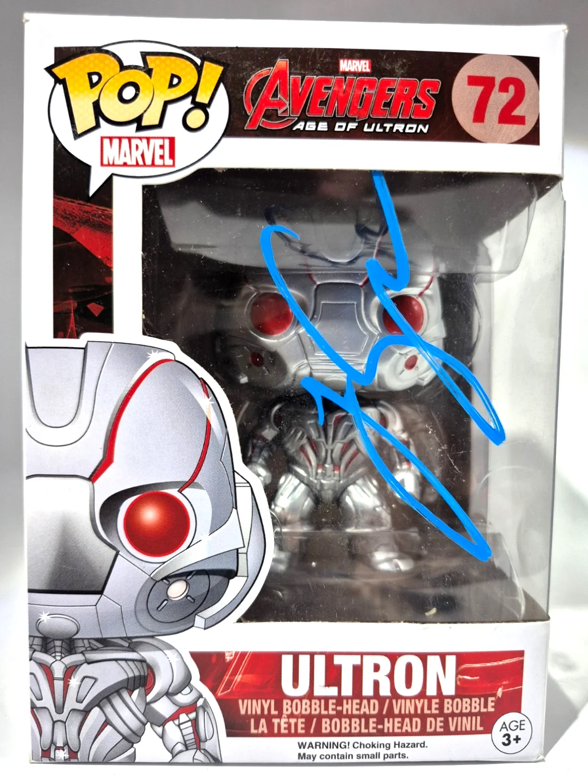 James Spader — JAMES SPADER SIGNED AUTOGRAPHED AVENGERS AGE OF ULTRON FUNKO POP MARVEL JSA COA