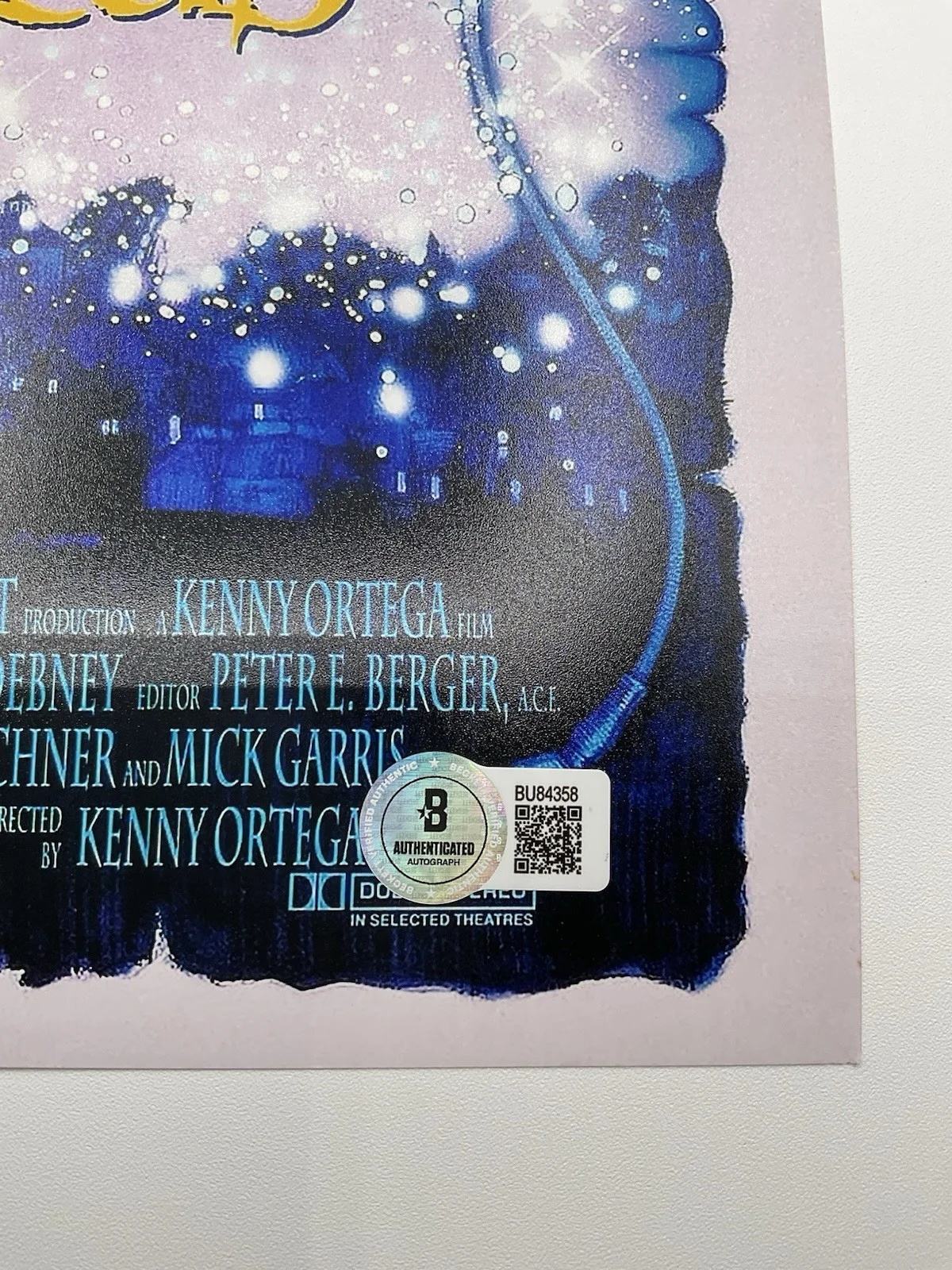 Kenny Ortega — Kenny Ortega signed 12x18 BAS Hocus Pocus signed 12x18 Disney signed photo, изображение 3