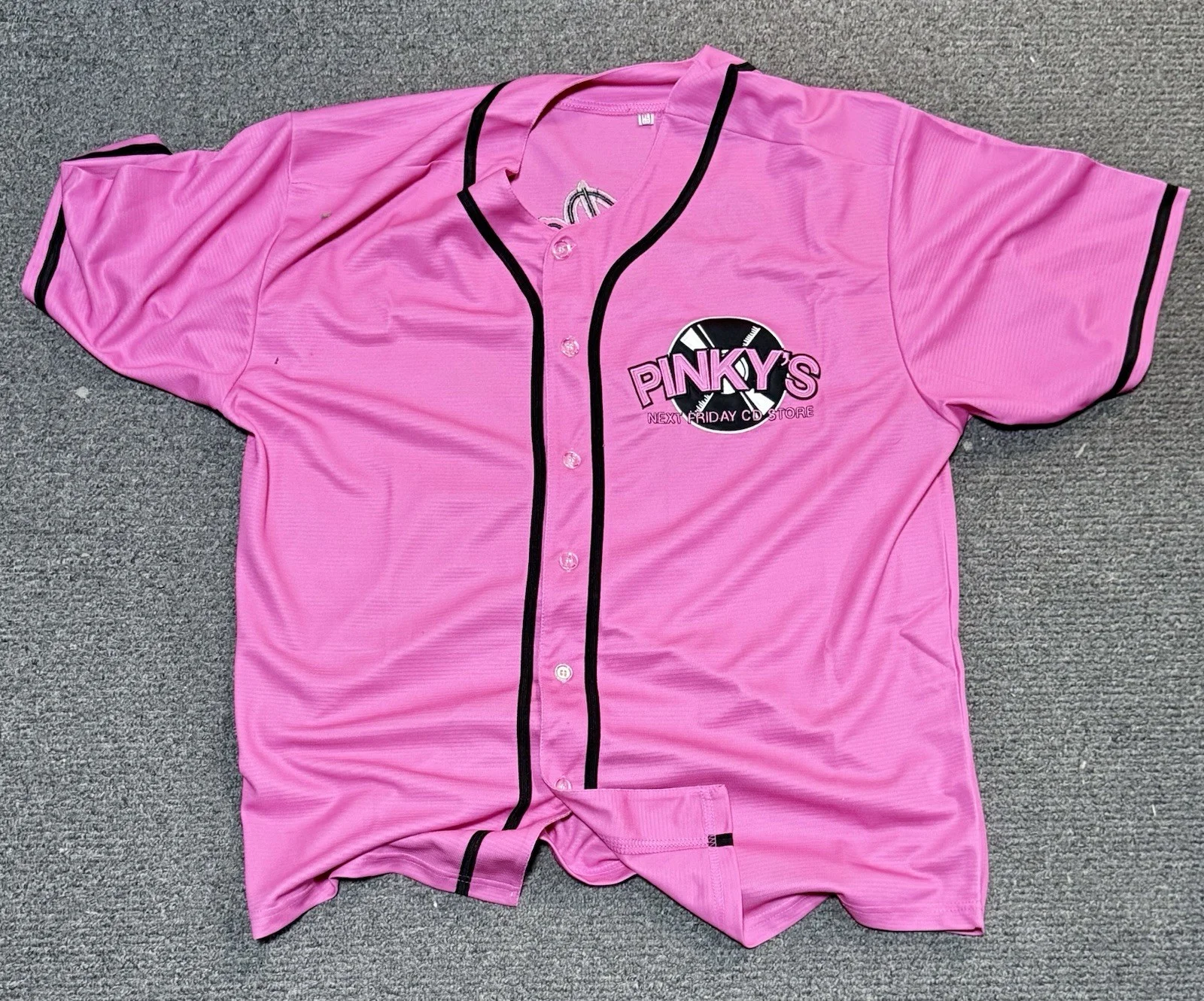 Mike Epps — Mike Epps Signed Autograph Next Friday Pinky’s CD Store XL Jersey With JSA COA, image 4