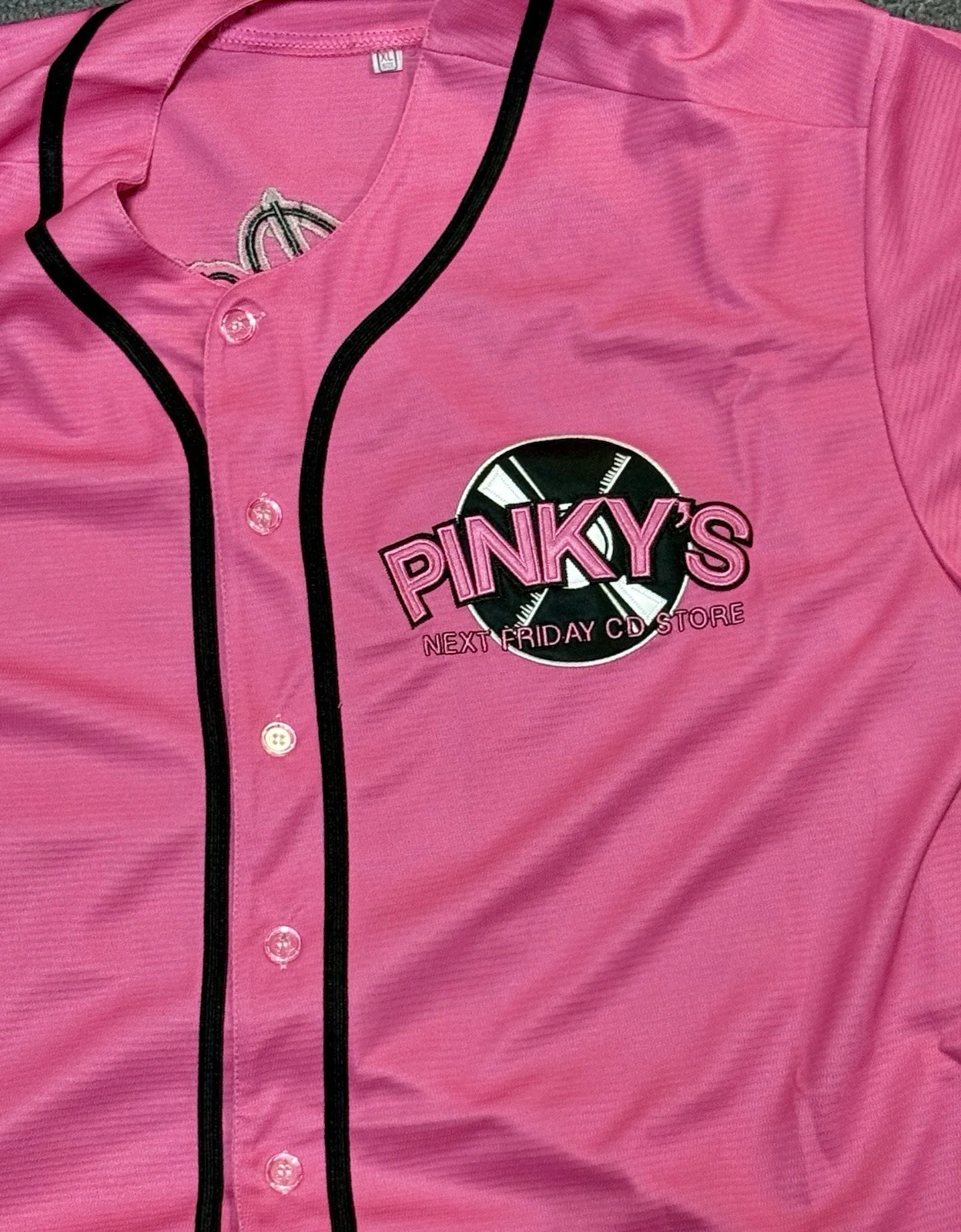 Mike Epps — Mike Epps Signed Autograph Next Friday Pinky’s CD Store XL Jersey With JSA COA, image 5