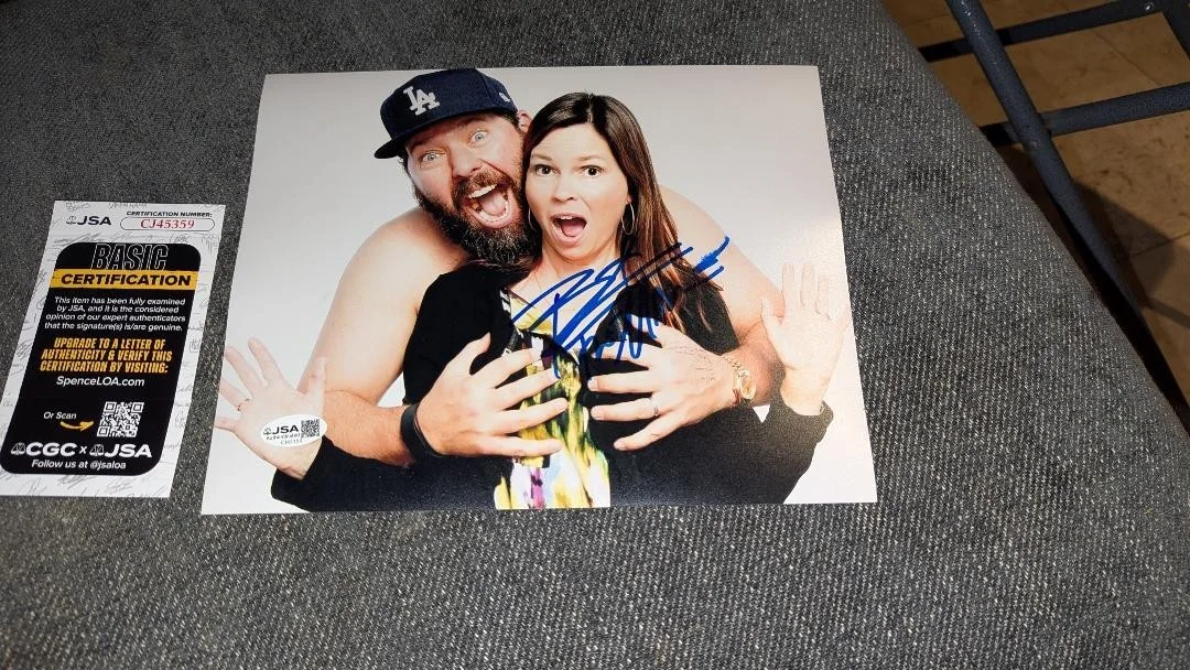 bert kreischer — comedian bert kreischer Signed THE MACHINE 8X10 MOVIE PHOTO WITH JSA +