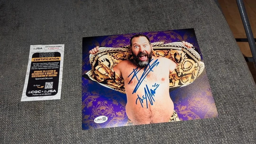 bert kreischer — comedian bert kreischer Signed THE MACHINE 8X10 MOVIE PHOTO WITH JSA +