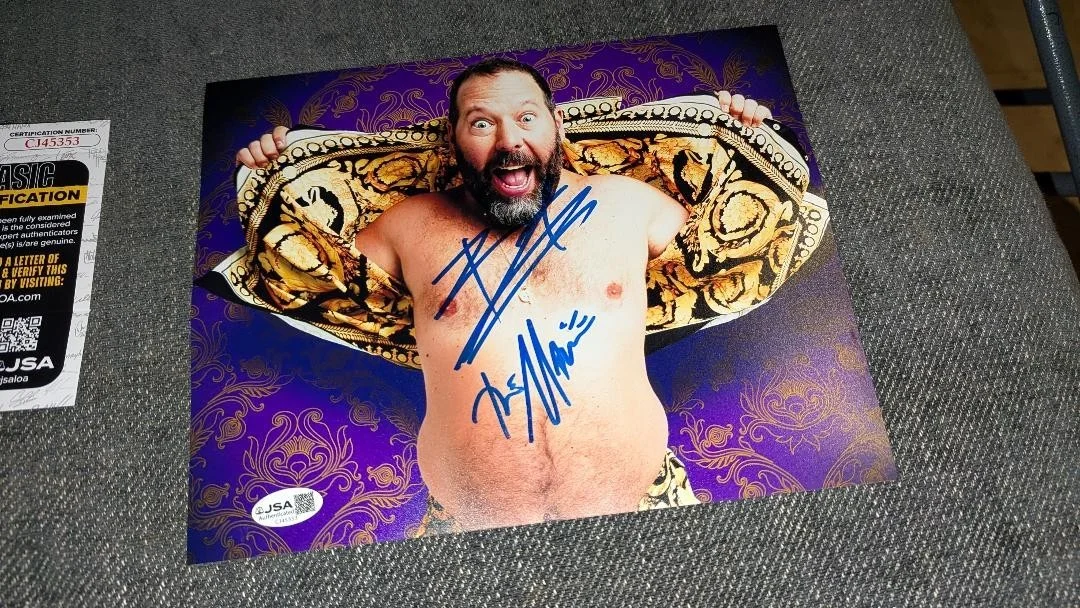 bert kreischer — comedian bert kreischer Signed THE MACHINE 8X10 MOVIE PHOTO WITH JSA +, изображение 2