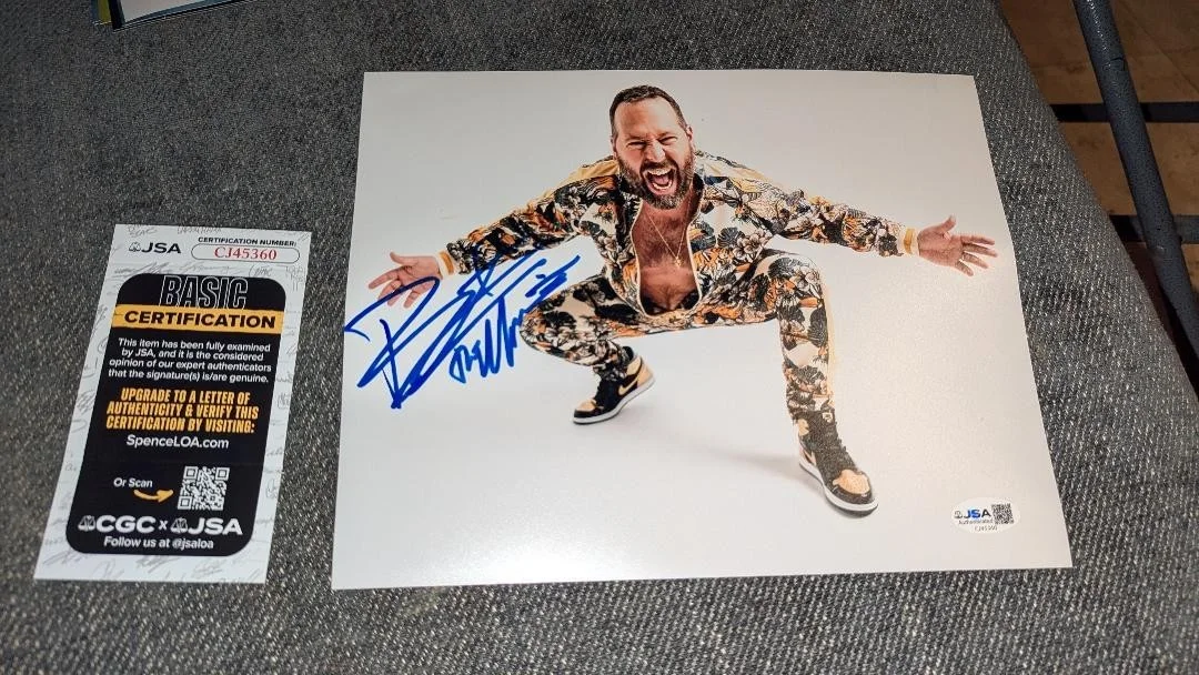 bert kreischer — comedian bert kreischer Signed THE MACHINE 8X10 MOVIE PHOTO WITH JSA +