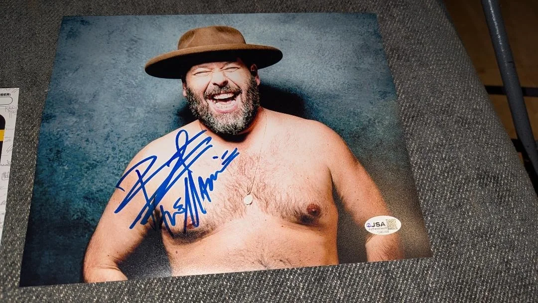 bert kreischer — comedian bert kreischer Signed THE MACHINE 8X10 MOVIE PHOTO WITH JSA +, изображение 2