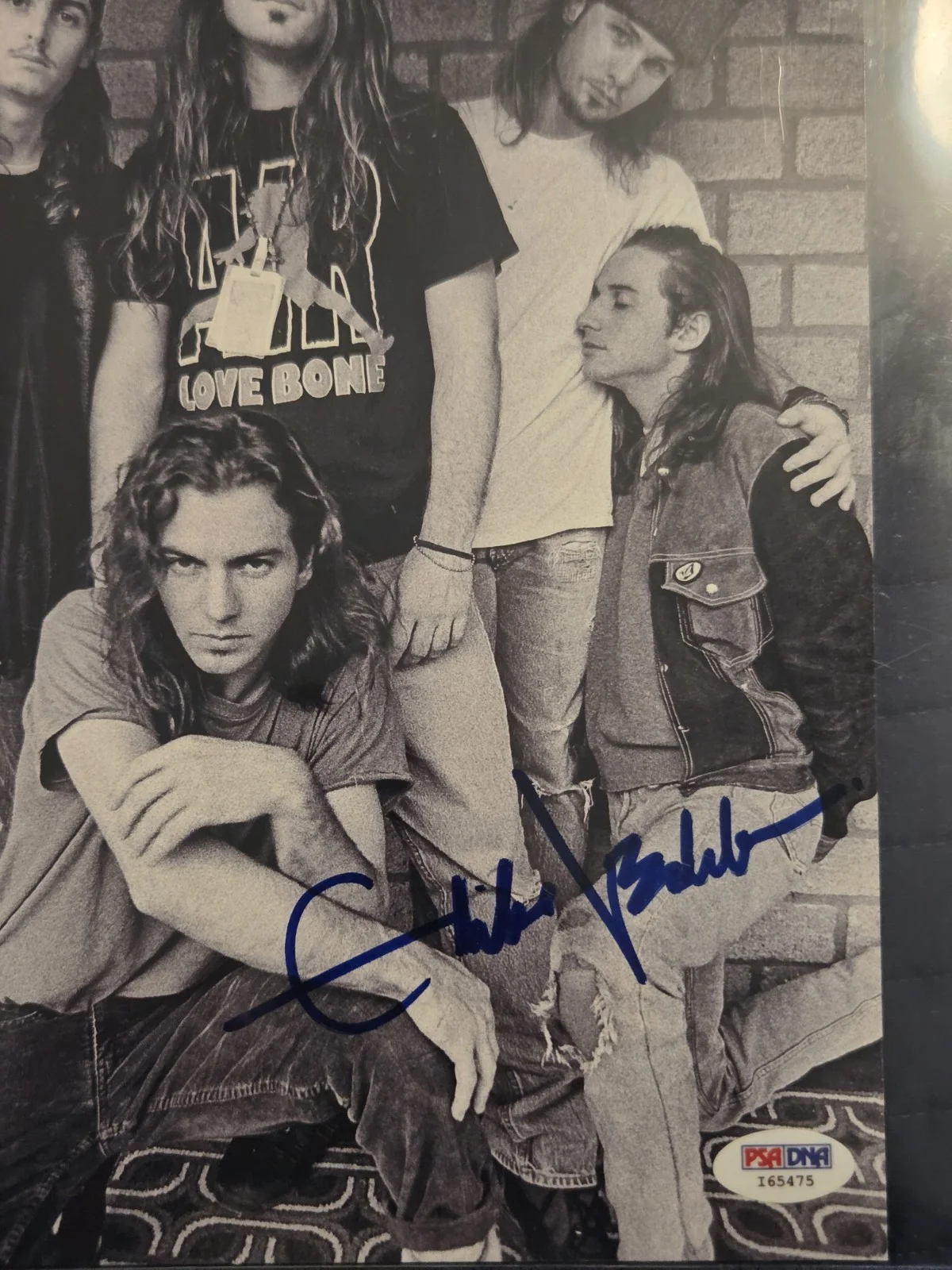 Pearl Jam EDDIE VEDDER SIGNED 8X10 PHOTOGRAPH PSA AUTHENTICATED B/W. LARGE..., изображение 3