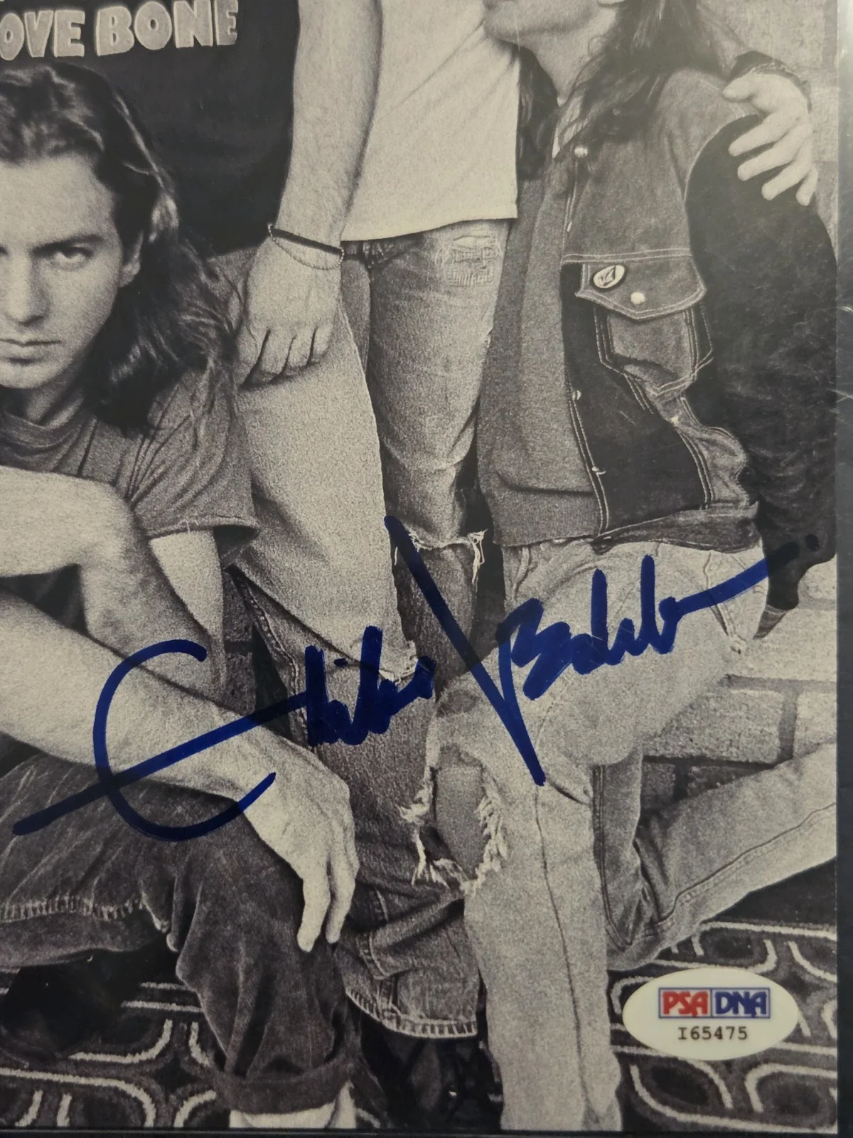 Pearl Jam EDDIE VEDDER SIGNED 8X10 PHOTOGRAPH PSA AUTHENTICATED B/W. LARGE..., изображение 4