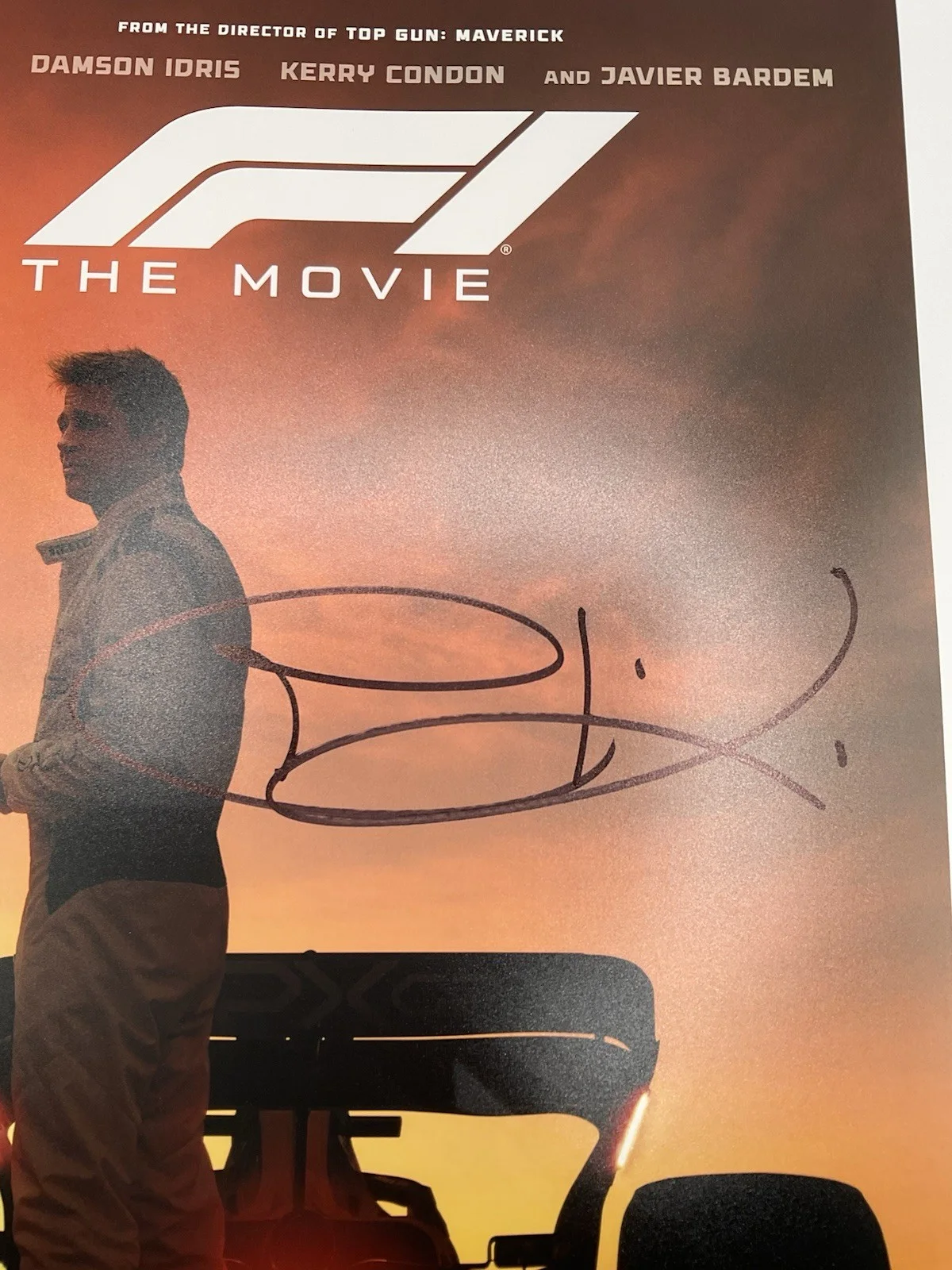 Joseph Kosinski — Joseph Kosinski signed photo F1 signed 12x18 photo BAS Formula One signed 12x18, image 2