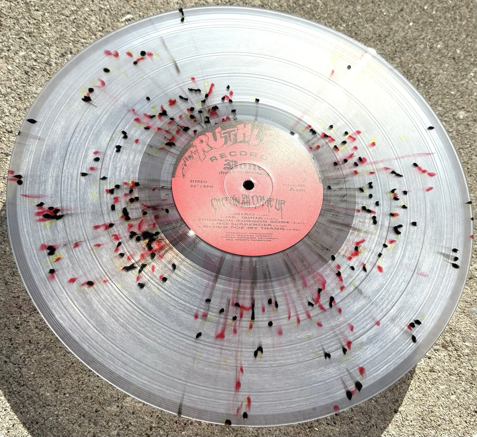 BONE THUGS N HARMONY SIGNED Splatter Vinyl JSA COA RSD Creepin On Ah Come Up, изображение 5