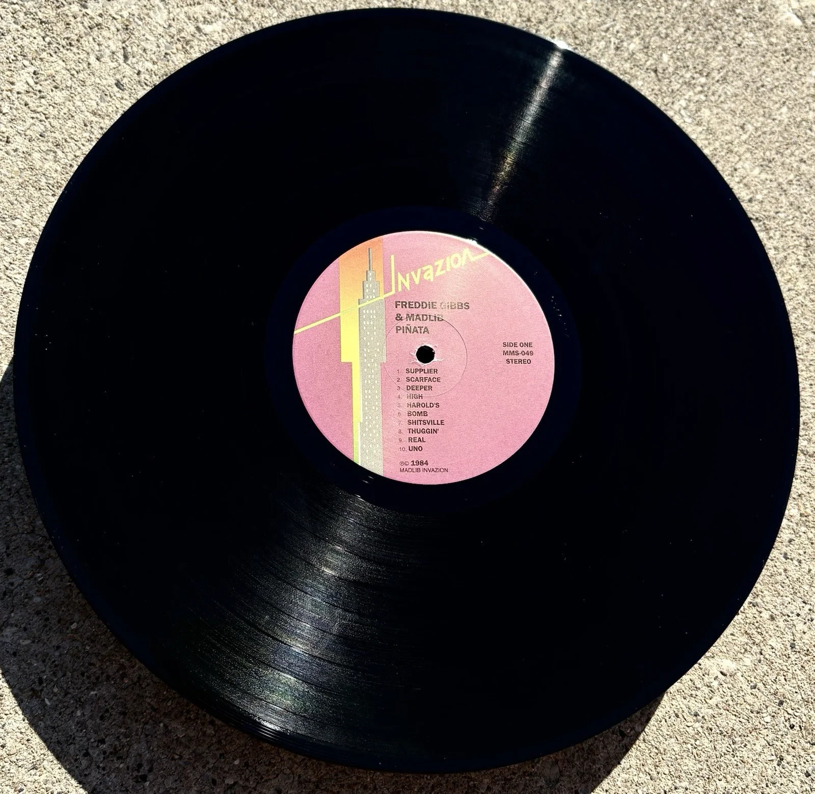 FREDDIE GIBBS 84 Pinata SIGNED RSD Vinyl JSA COA RAP HIP HOP, изображение 5