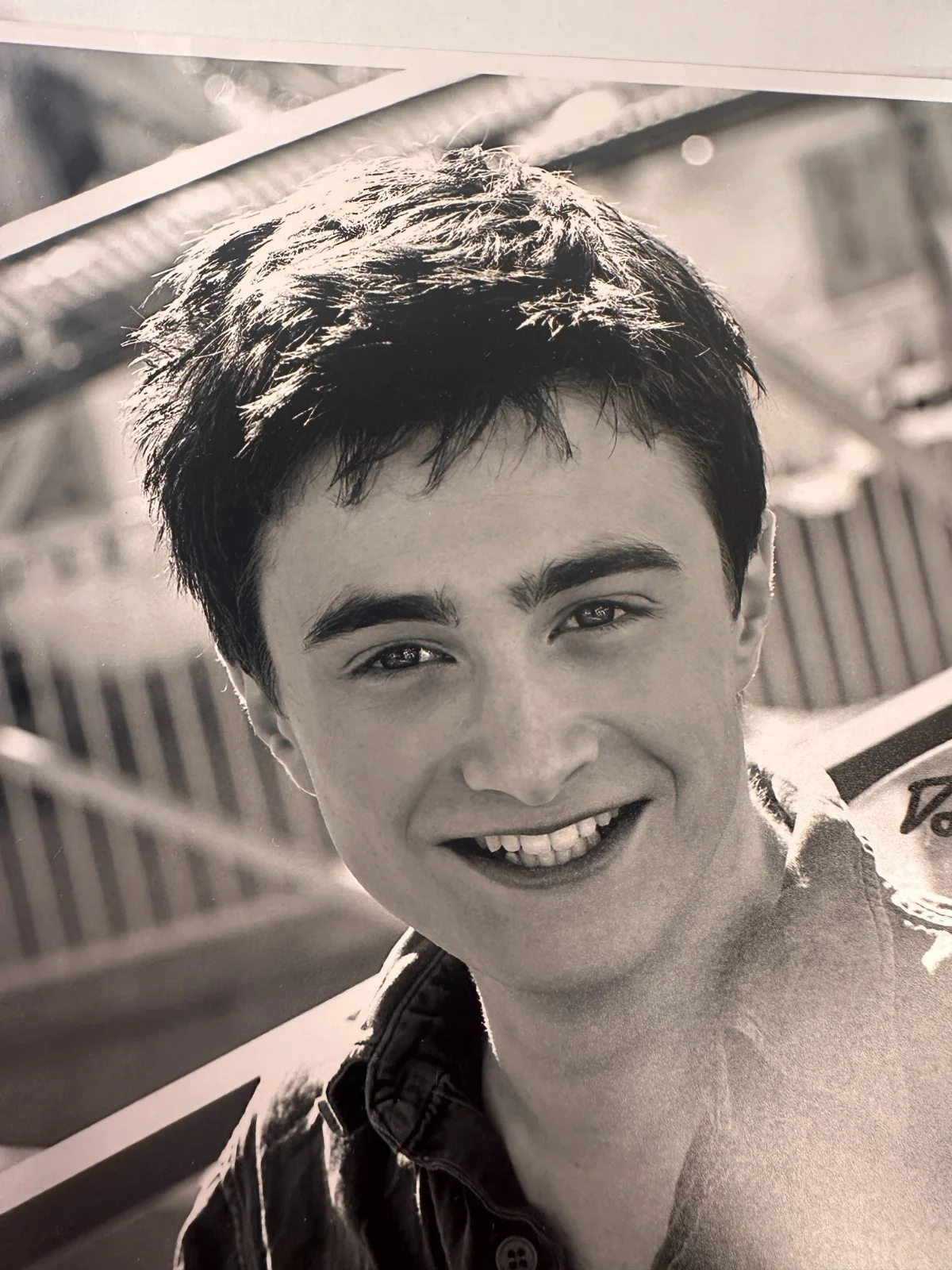 Daniel Radcliffe Signed 8x10 B&W Photo Harry Potter Goblet Fire 2005 Autograph, изображение 2