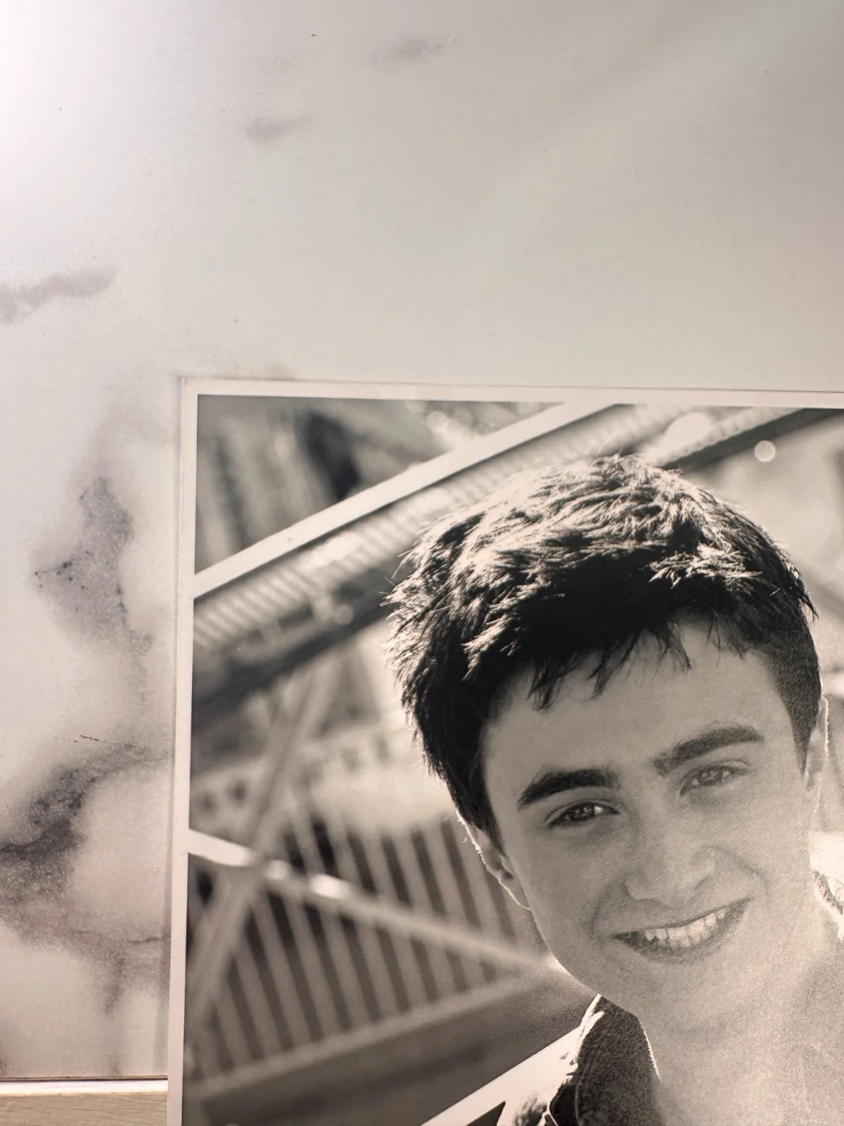 Daniel Radcliffe Signed 8x10 B&W Photo Harry Potter Goblet Fire 2005 Autograph, изображение 5