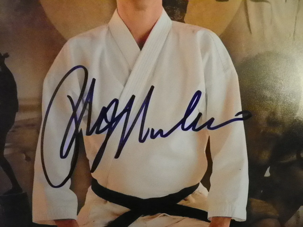 Ralph Macchio — Karate Kid Ralph Macchio Daniel Signed Autographed 11X14 Photo Beckett witnessed, image 2