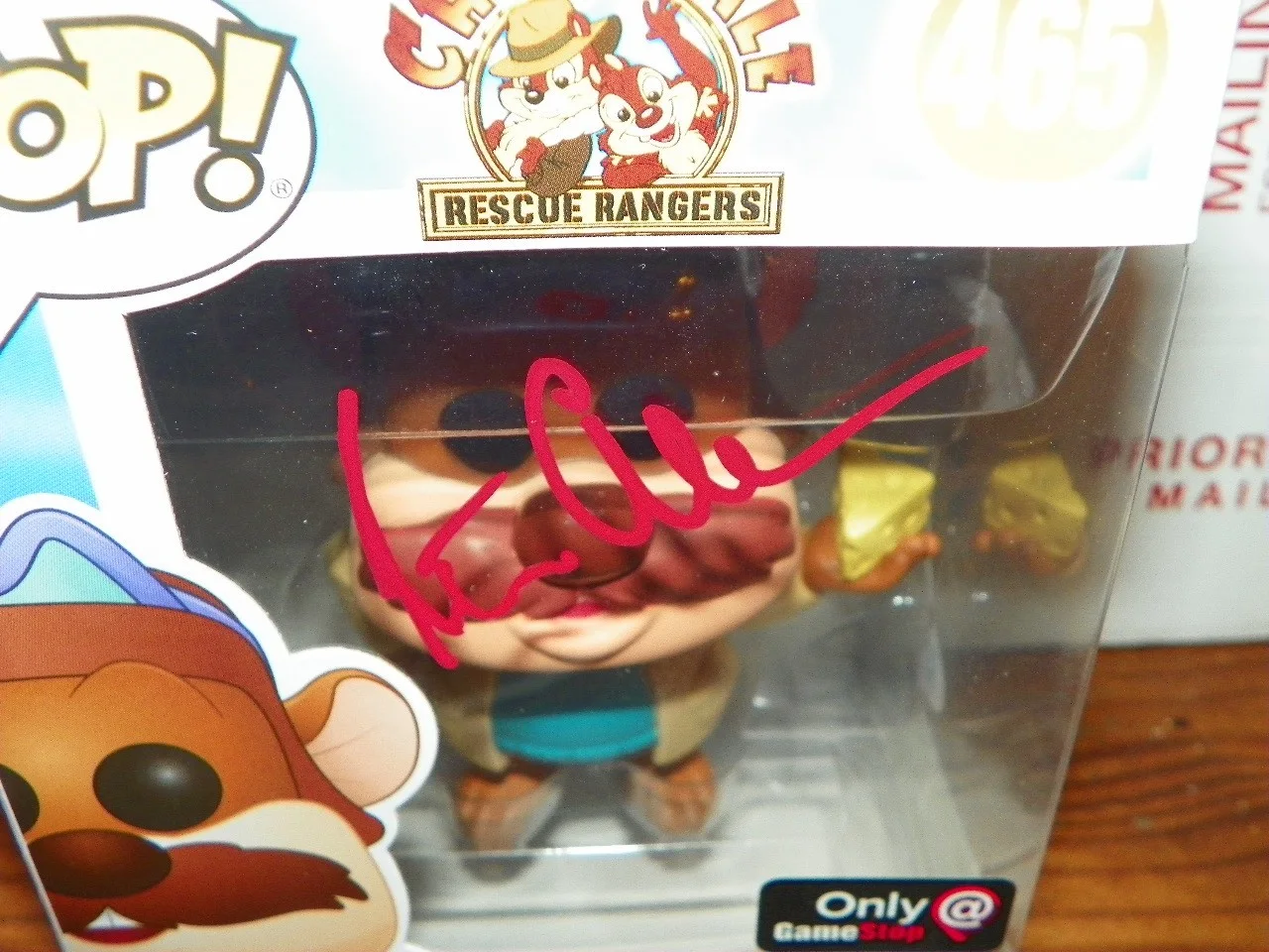 Peter Cullen — Disney Monterey Jack Peter Cullen Signed Autographed Funko Pop #465 Becket COA, изображение 2