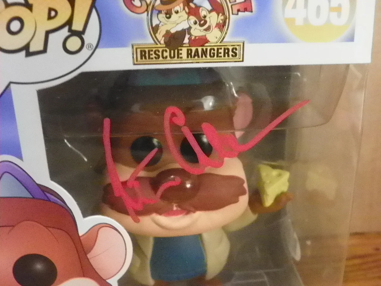 Peter Cullen — Disney Monterey Jack Peter Cullen Signed Autographed Funko Pop #465 Becket COA, изображение 4