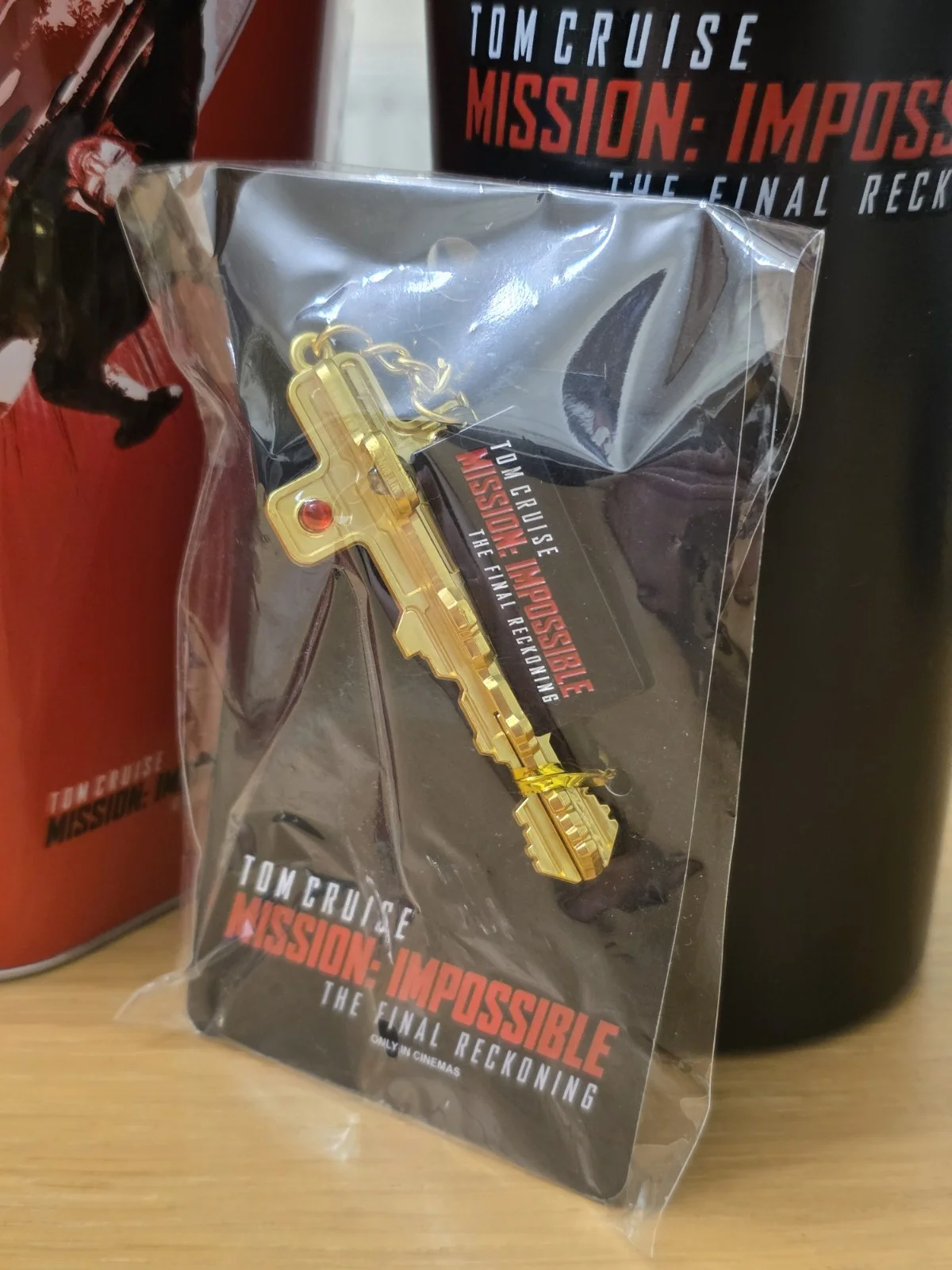 Mission Impossible Dead Reckoning Odeon Set Bucket, Tumbler, Keychain Brand New, изображение 5